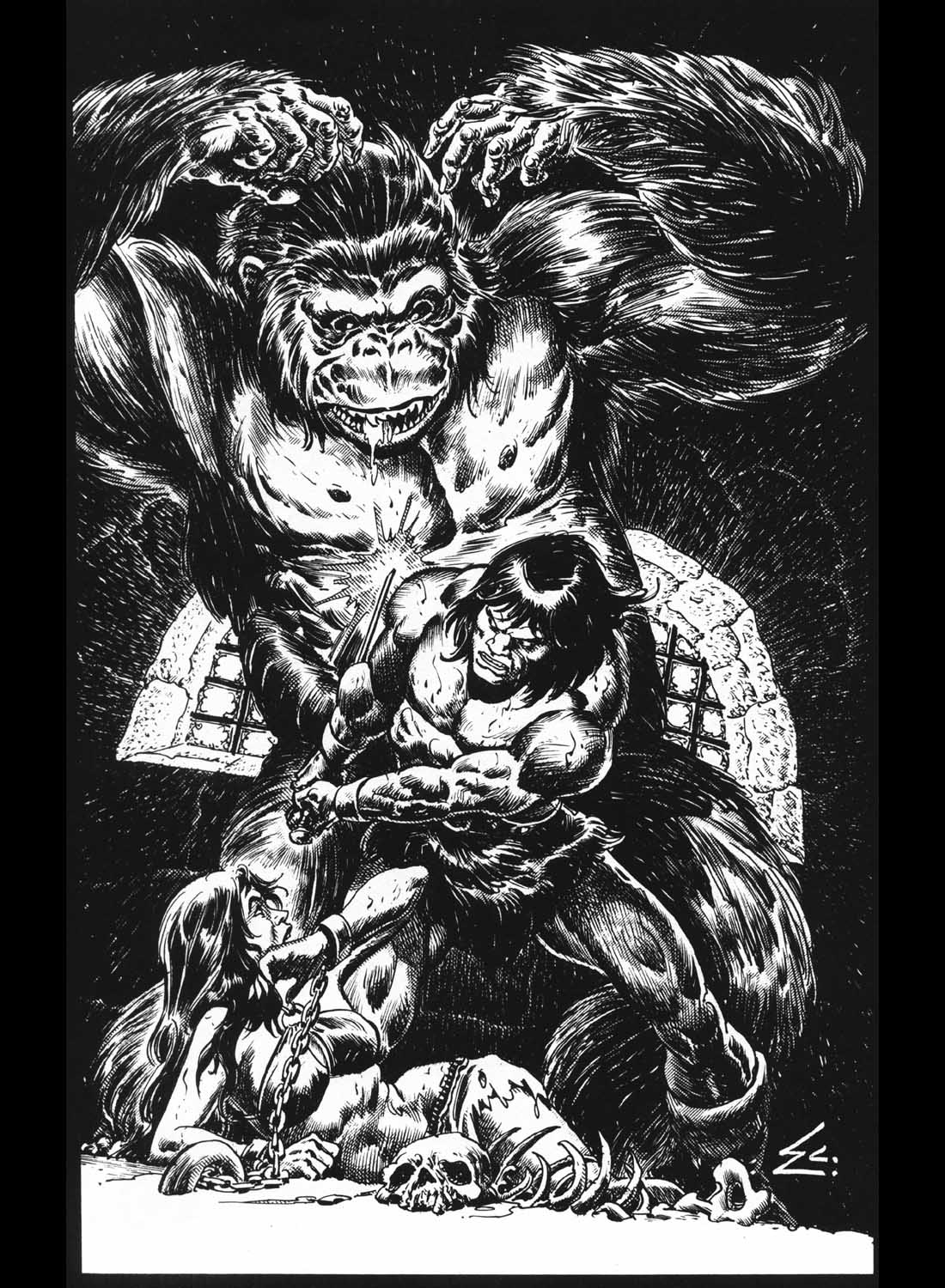 Read online The Savage Sword Of Conan comic -  Issue #160 - 60