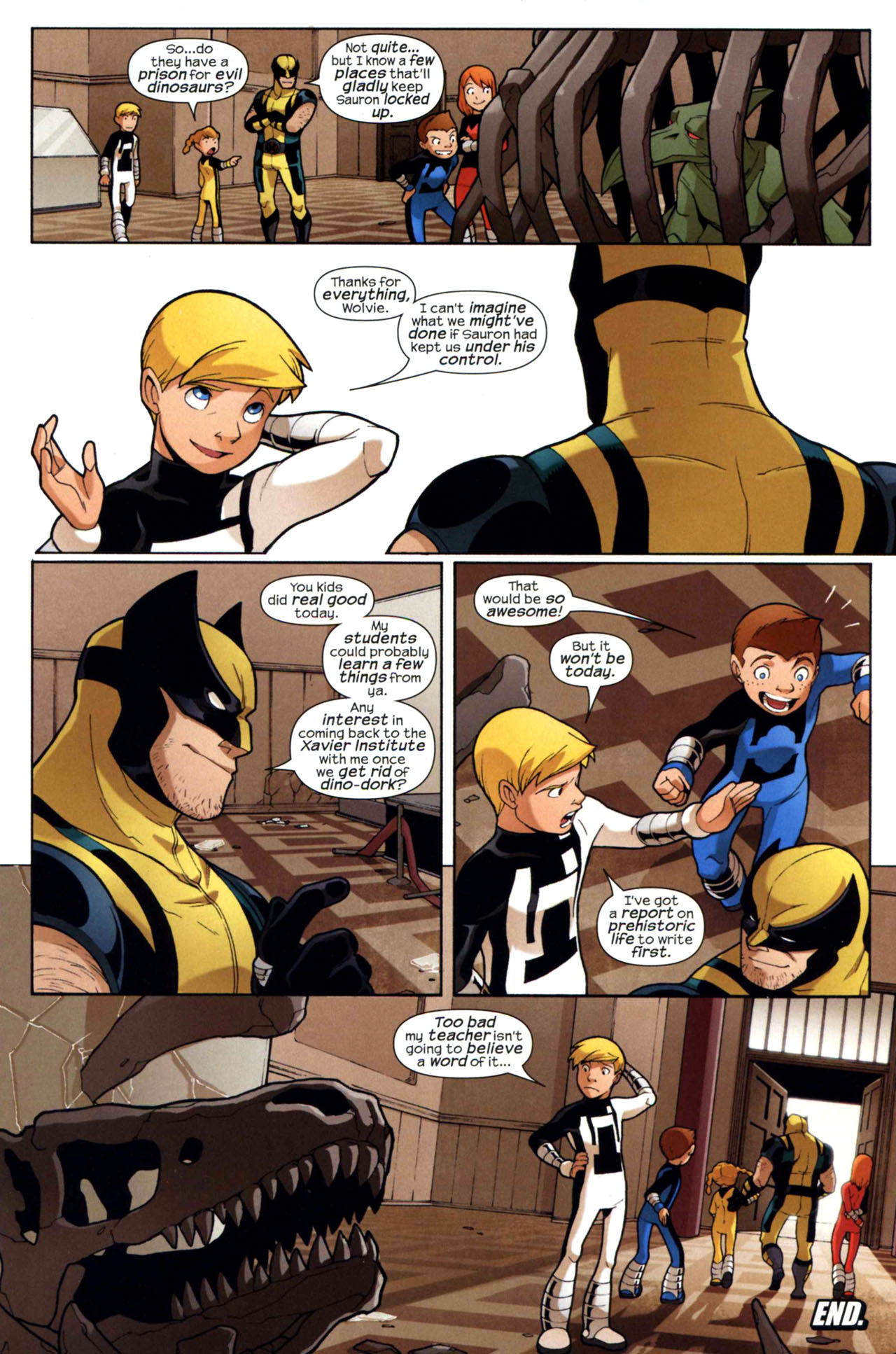 Read online Wolverine and Power Pack comic -  Issue #1 - 21