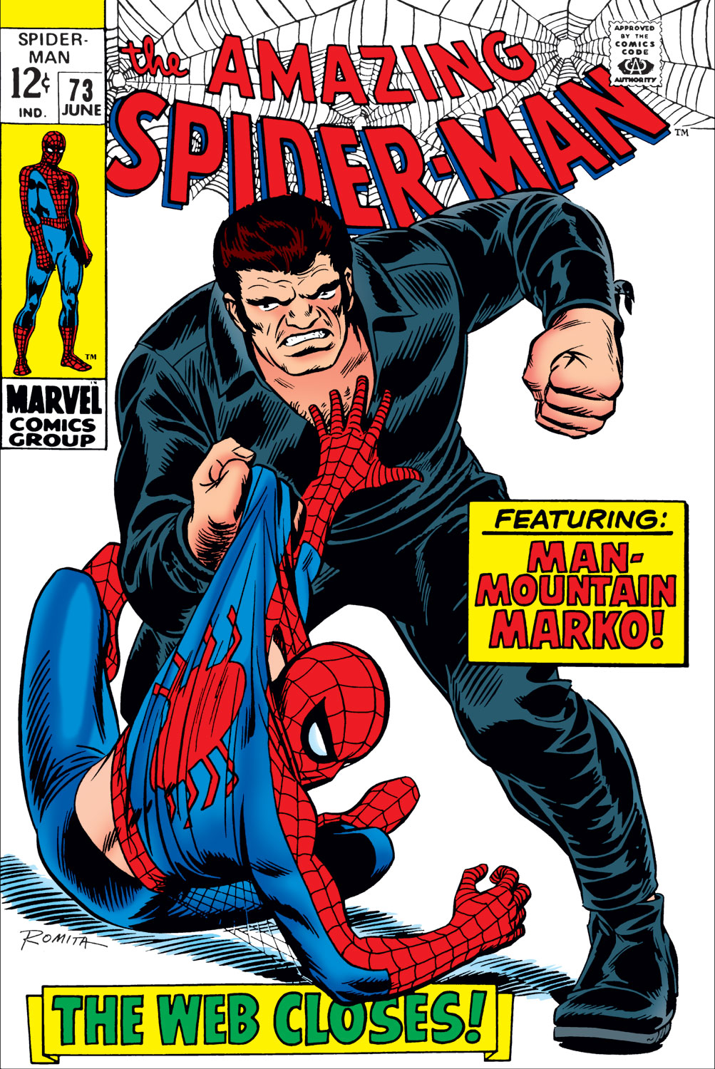 Read online The Amazing Spider-Man (1963) comic -  Issue #73 - 1