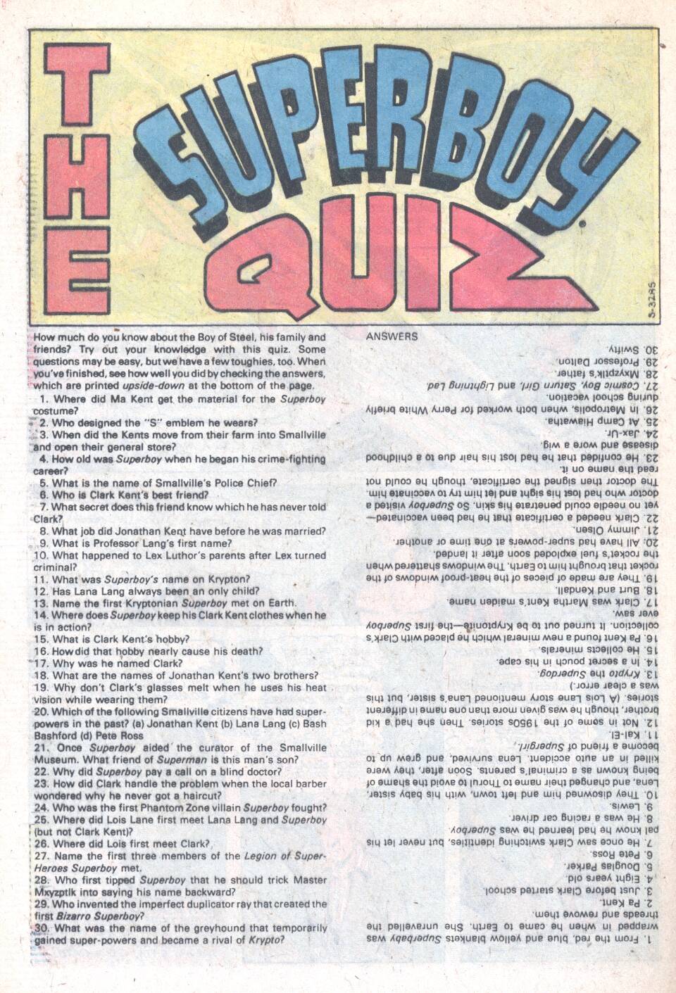 Read online The New Adventures of Superboy comic -  Issue #3 - 19
