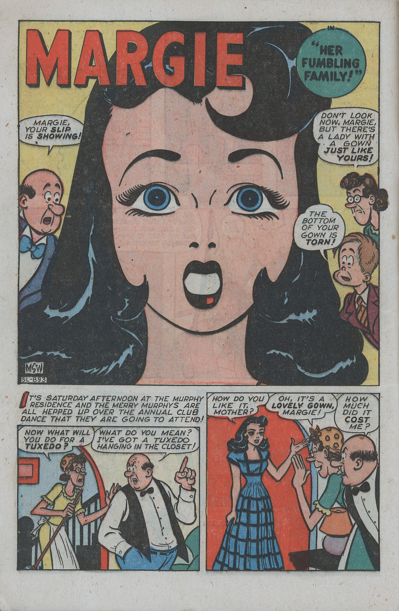 Read online Willie Comics (1946) comic -  Issue #12 - 16