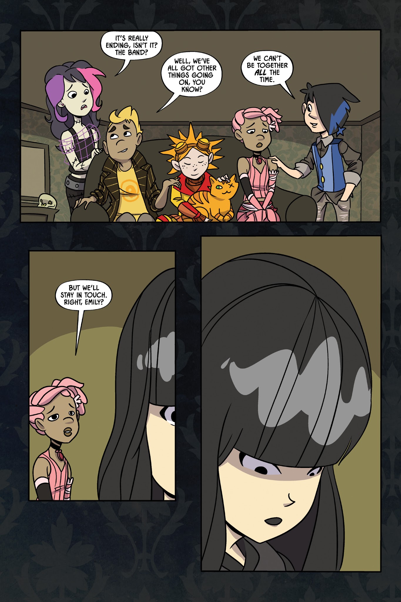 Read online Emily and the Strangers: Road To Nowhere Tour comic -  Issue # Full - 65