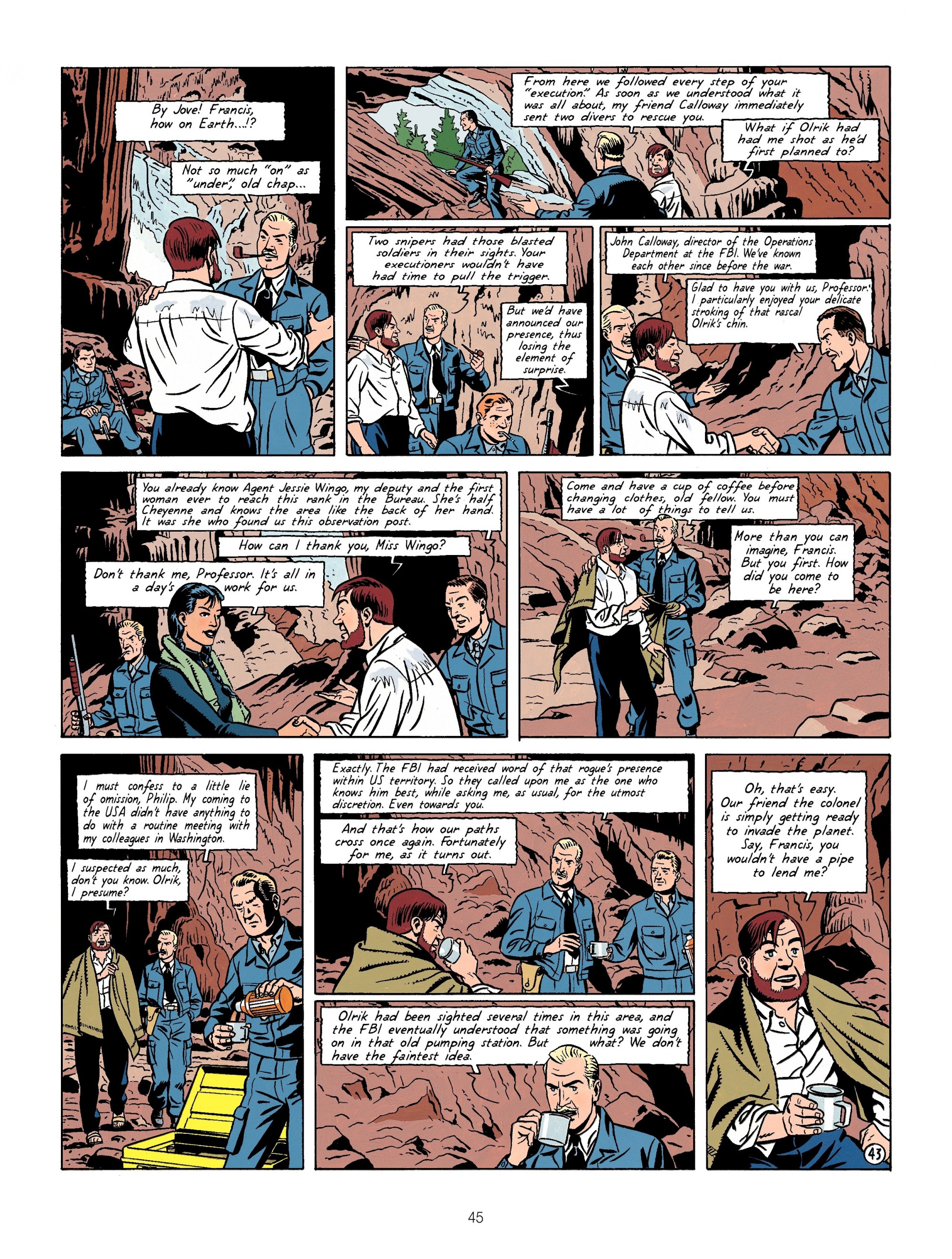 Read online Blake & Mortimer comic -  Issue #5 - 45