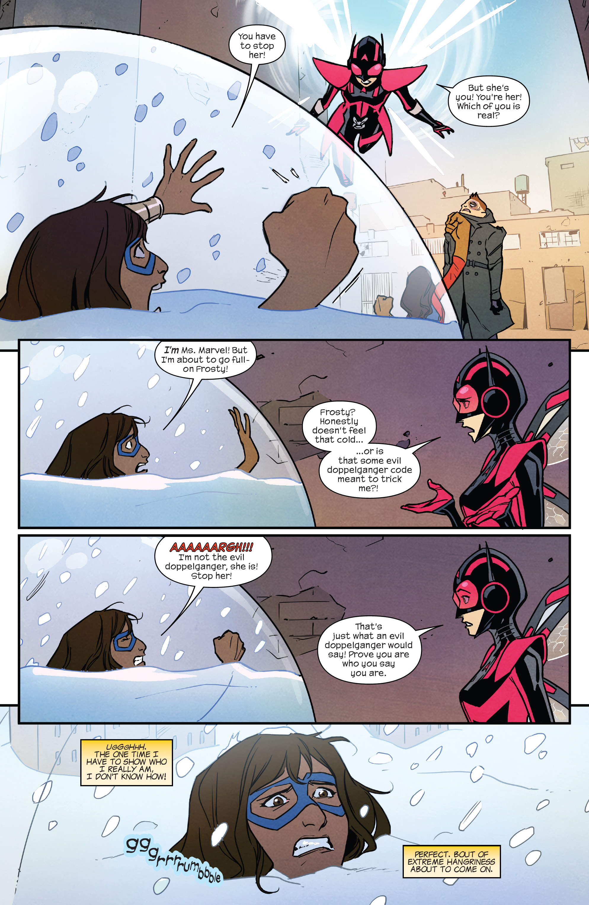Read online Ms. Marvel: Beyond the Limit comic -  Issue #4 - 6