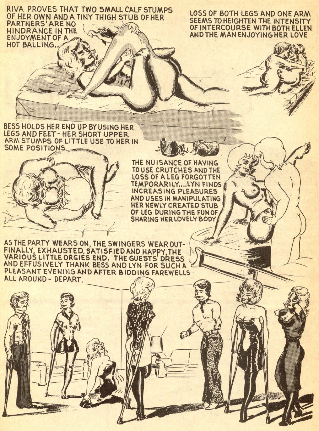 Read online Amputee Love comic -  Issue # Full - 32