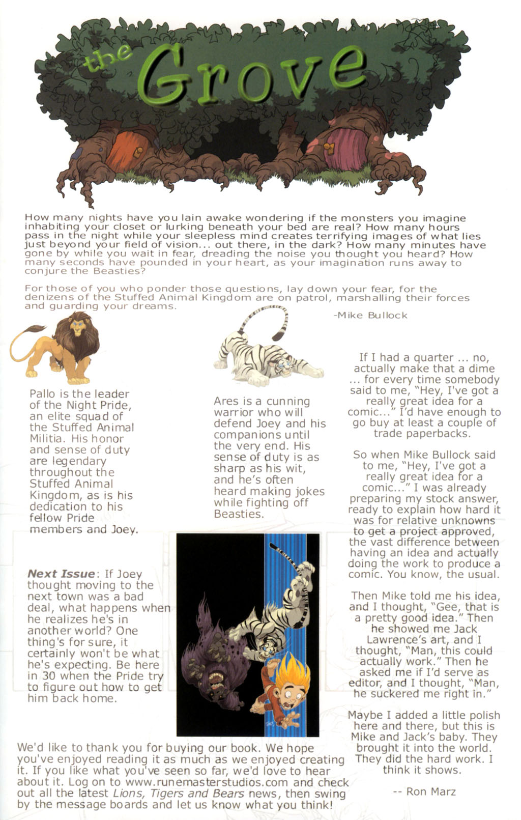 Read online Lions, Tigers and Bears comic -  Issue #1 - 25
