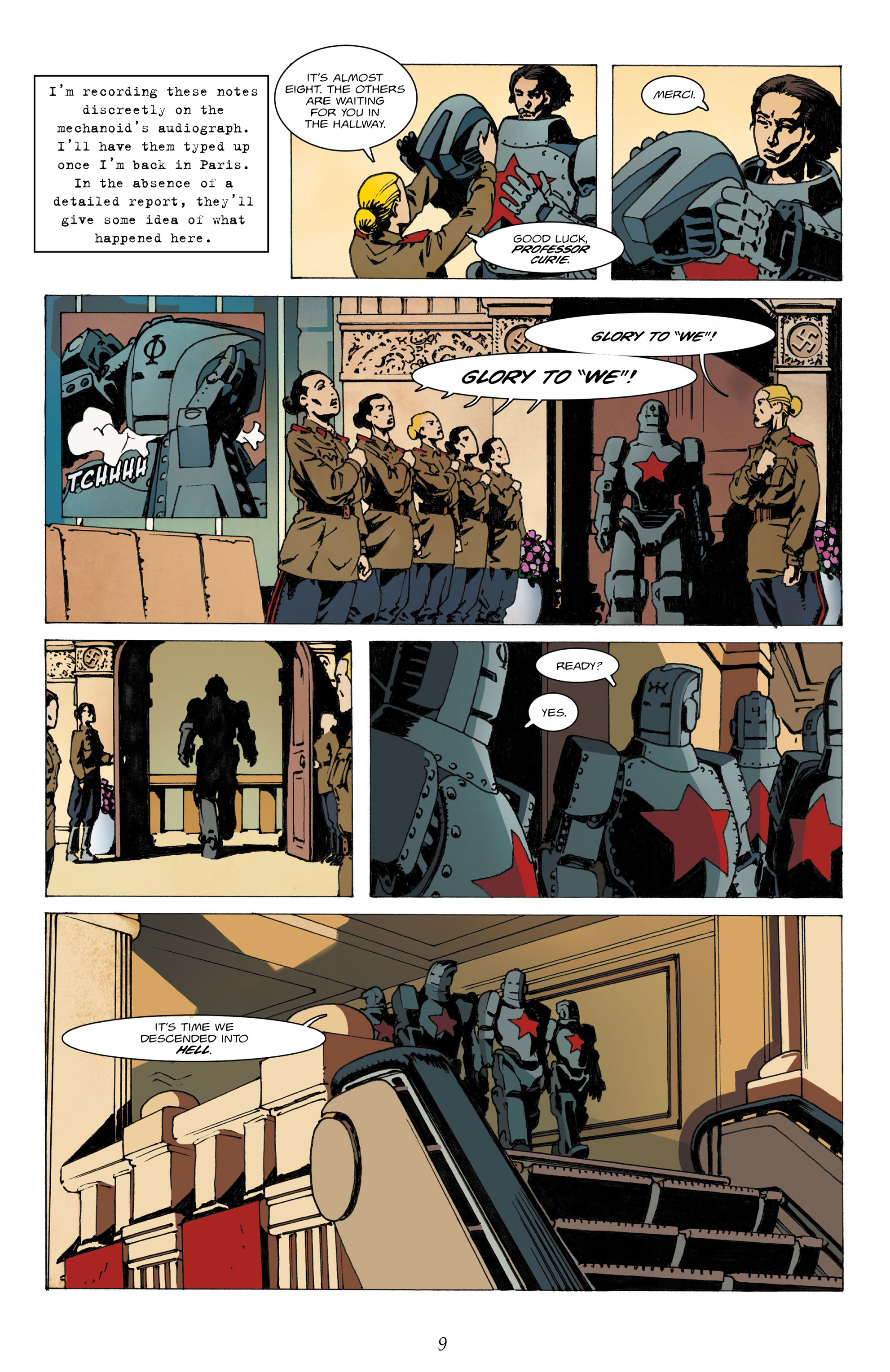 Read online The Chimera Brigade comic -  Issue #1 - 10