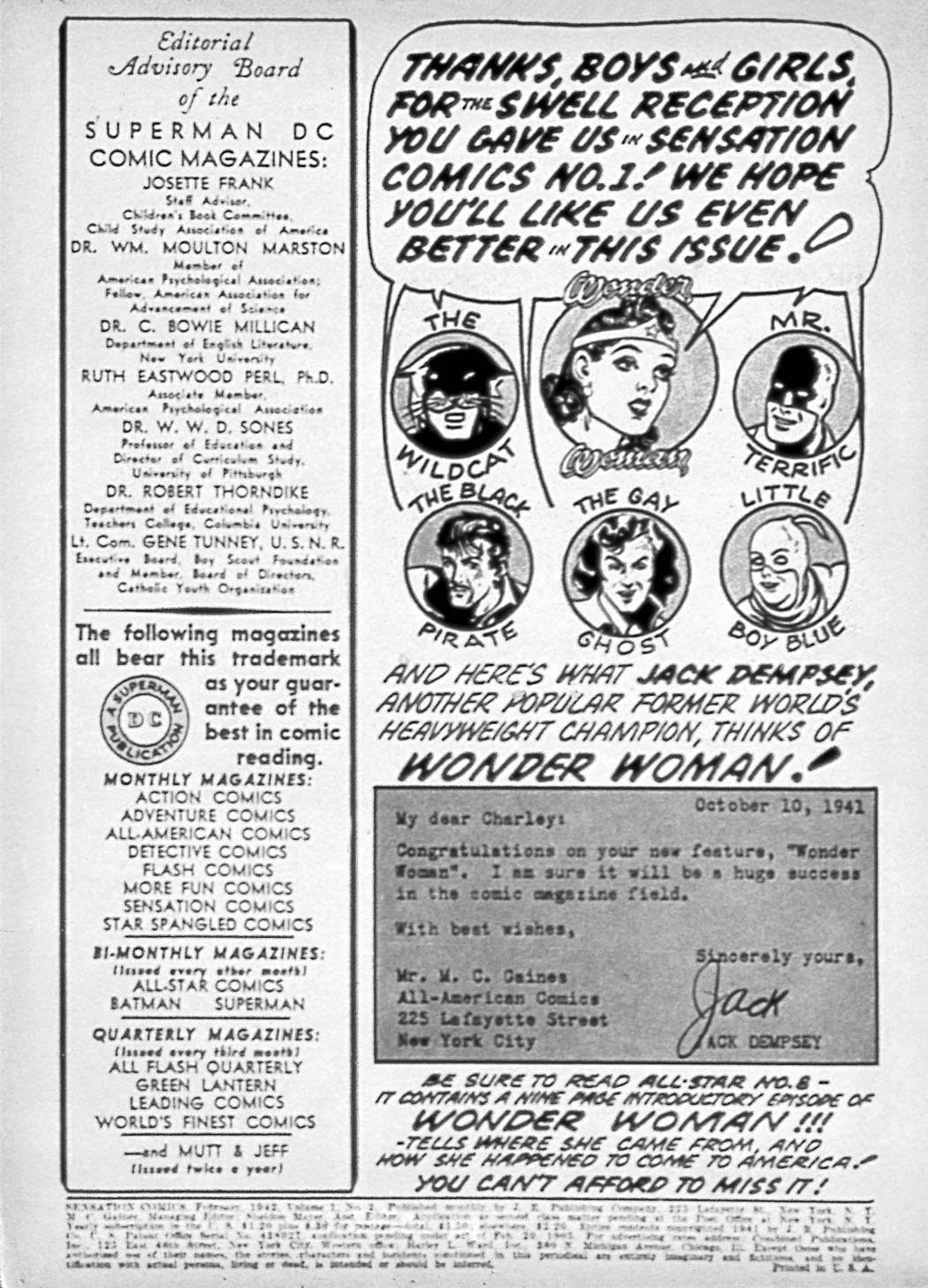 Read online Sensation (Mystery) Comics comic -  Issue #2 - 2