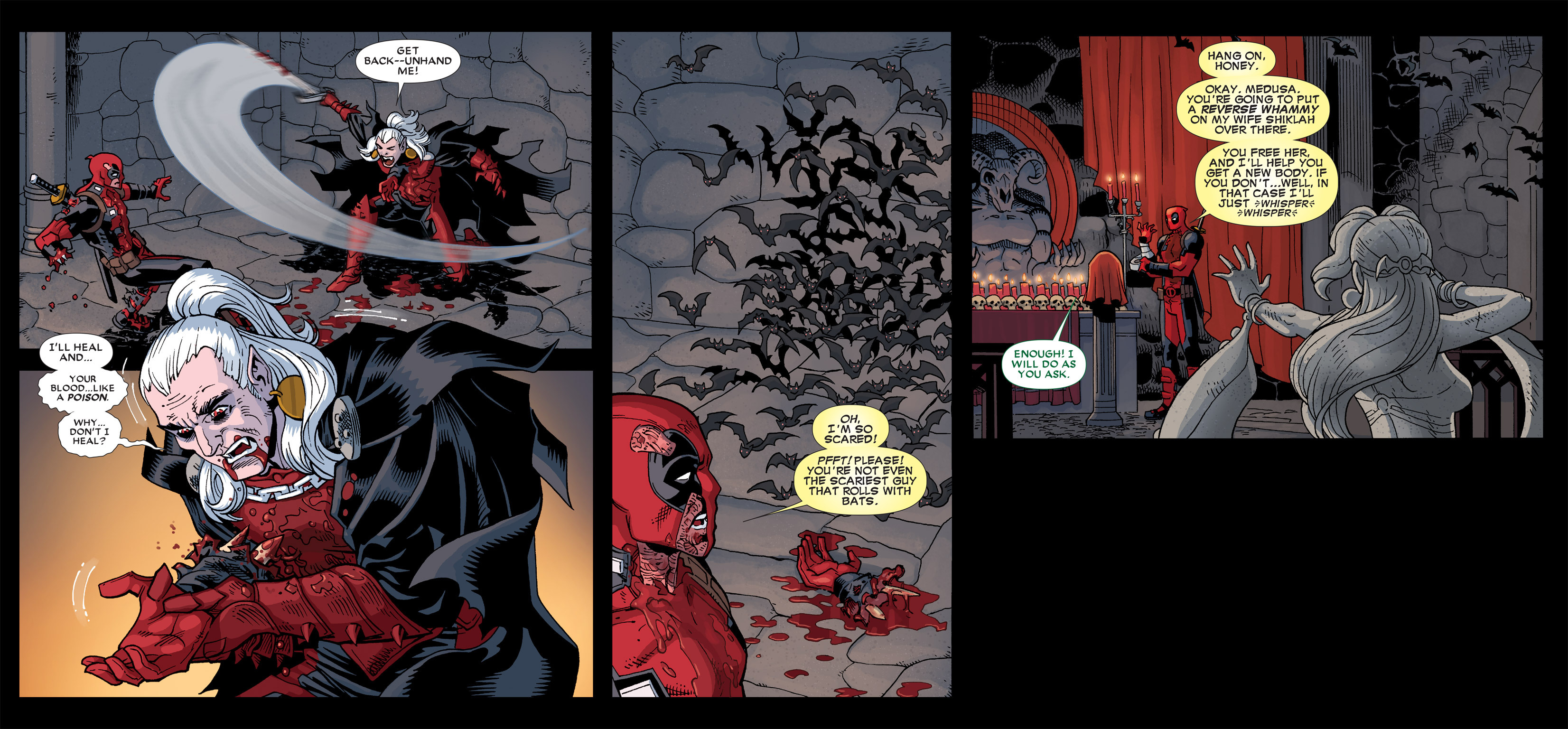 Read online Deadpool: Dracula's Gauntlet comic -  Issue # Part 9 - 49