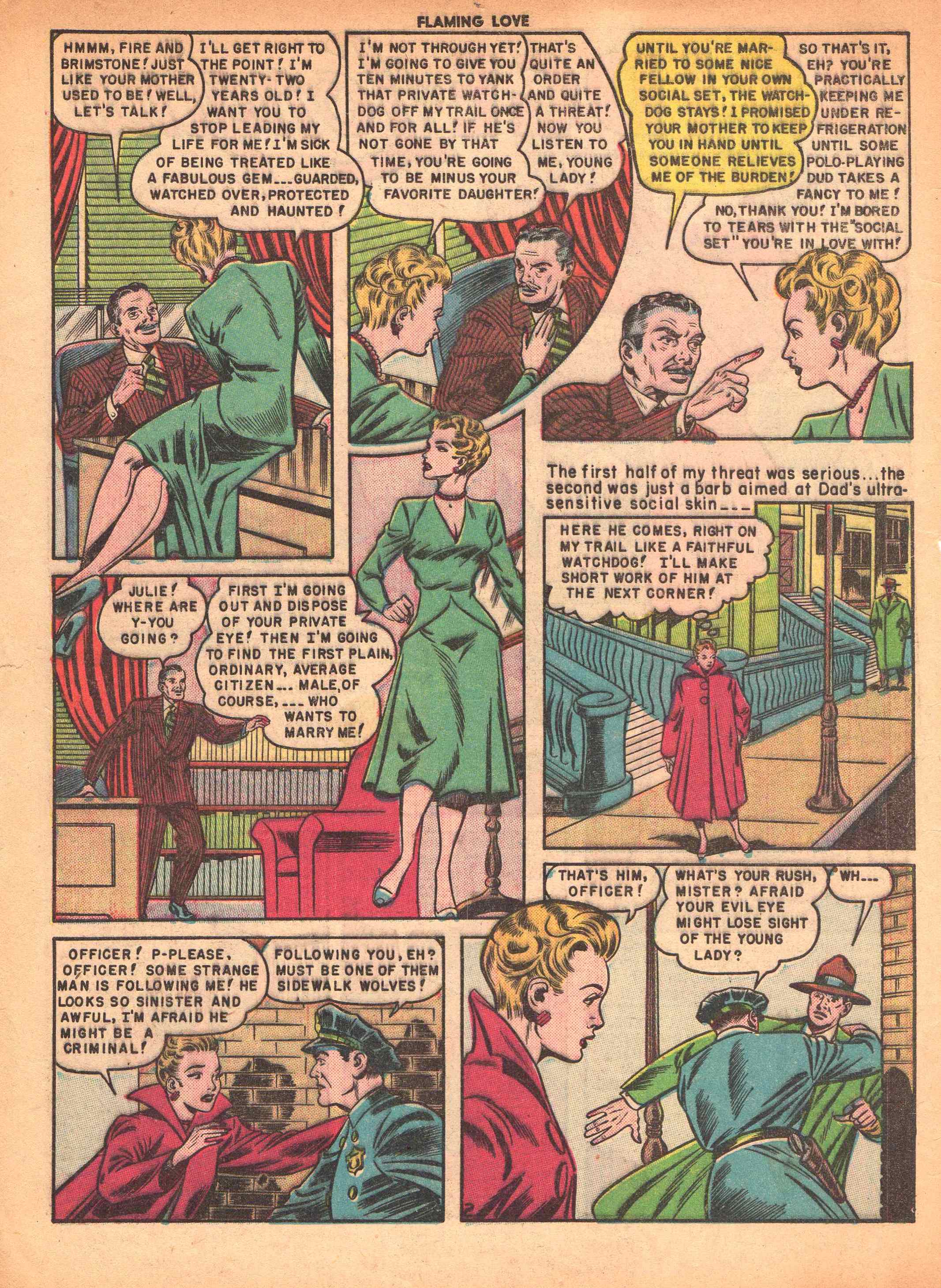Read online Flaming Love comic -  Issue #5 - 3