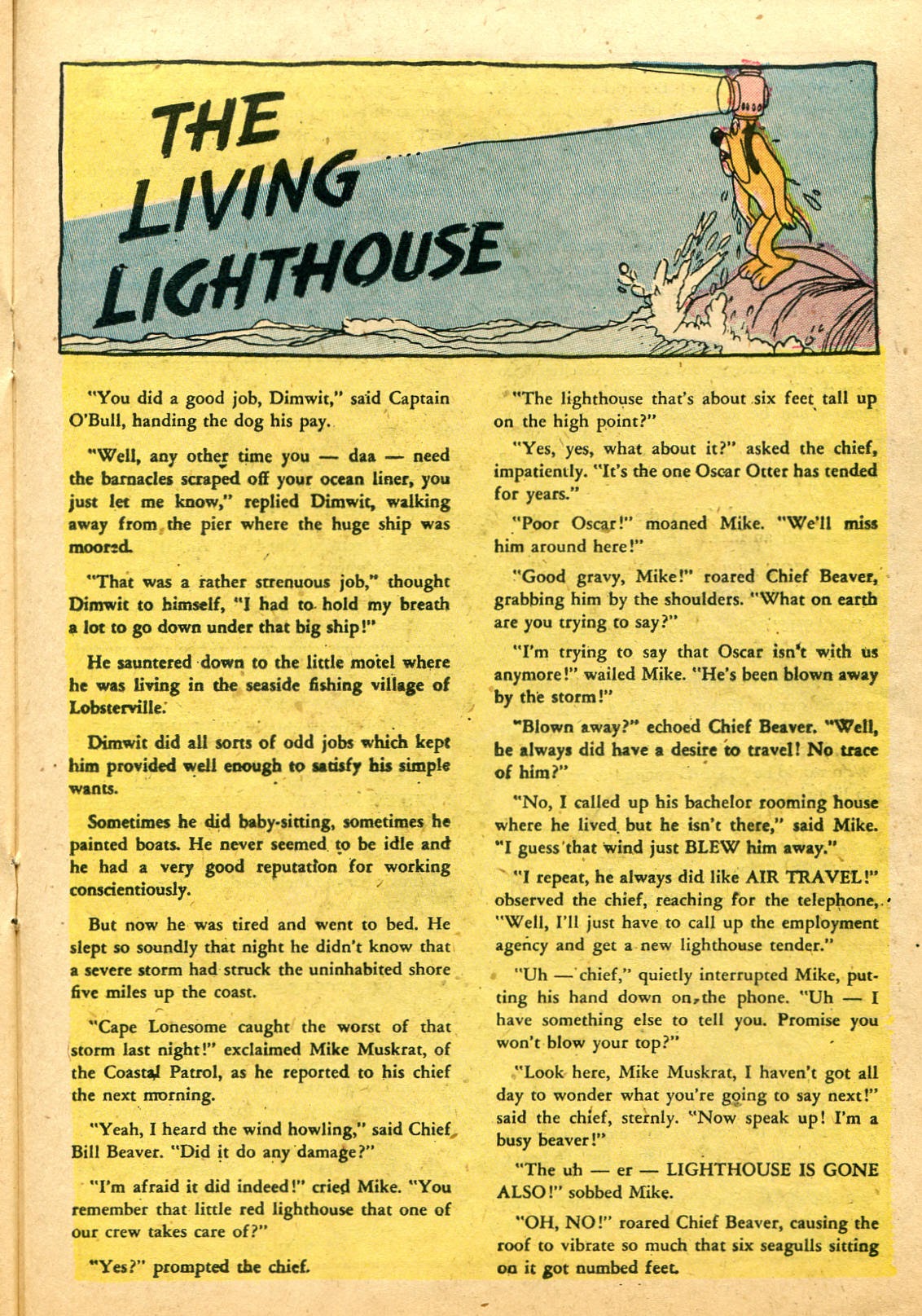 Read online Paul Terry's Mighty Mouse Comics comic -  Issue #47 - 21