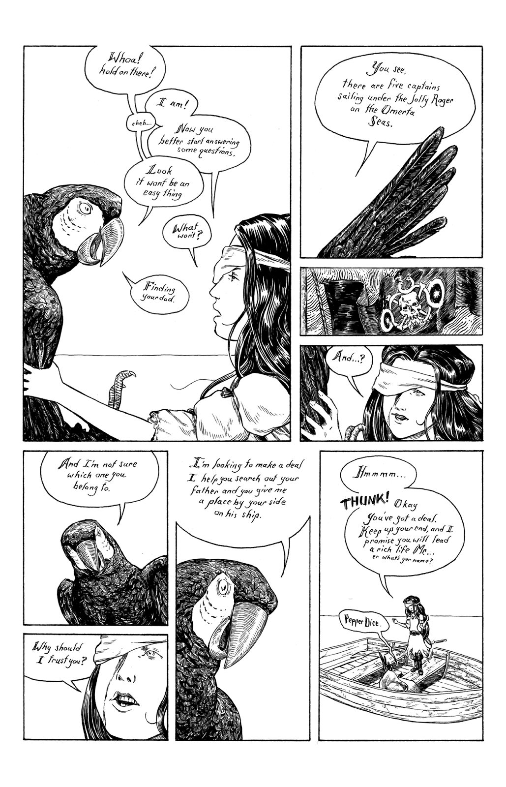 Cursed Pirate Girl issue 2 - Page 6