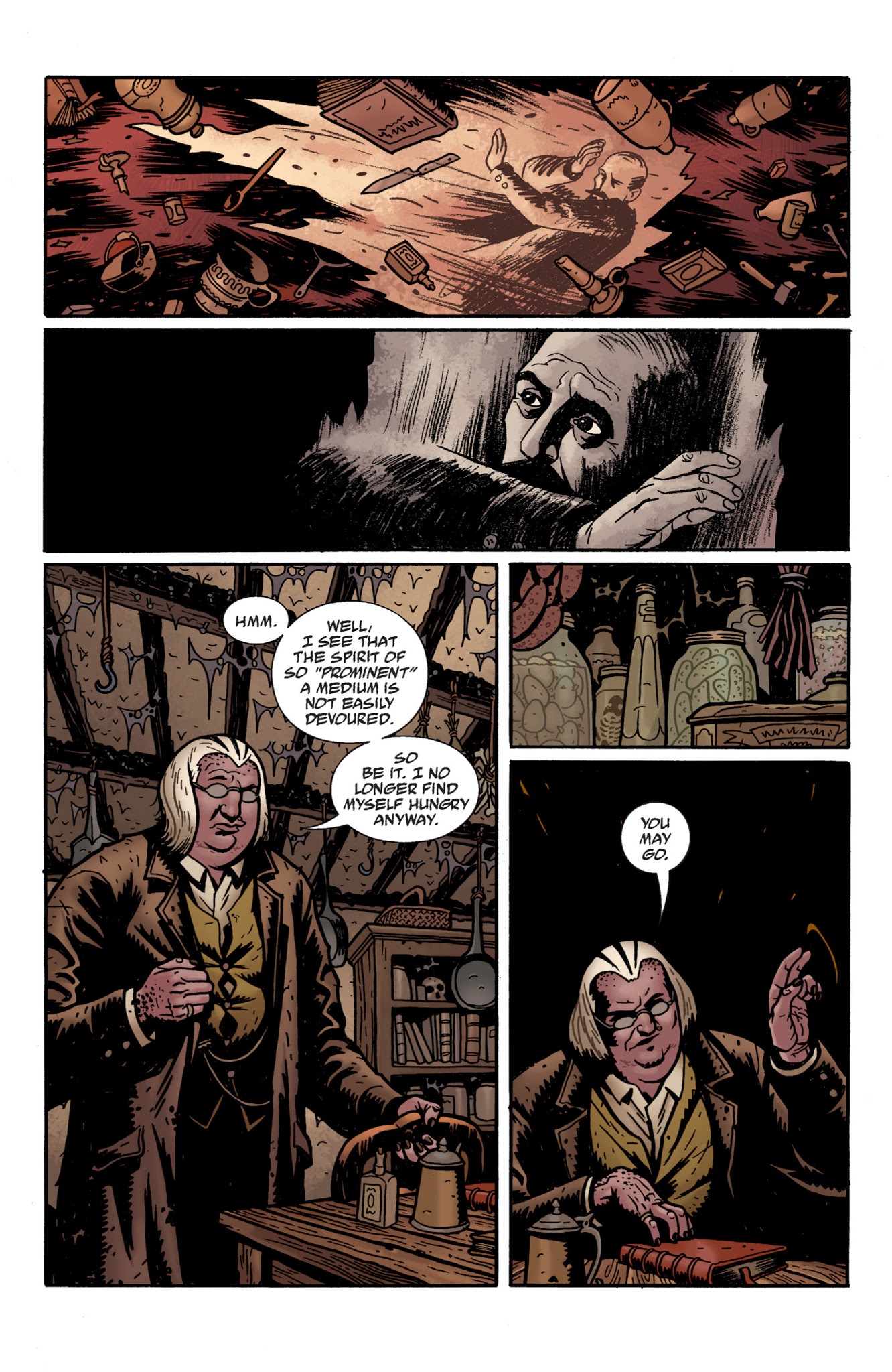 Read online B.P.R.D. (2003) comic -  Issue # TPB 16 - 133