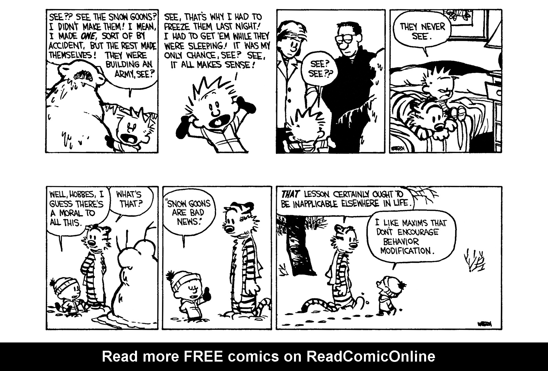 Read online Calvin and Hobbes comic -  Issue #7 - 120