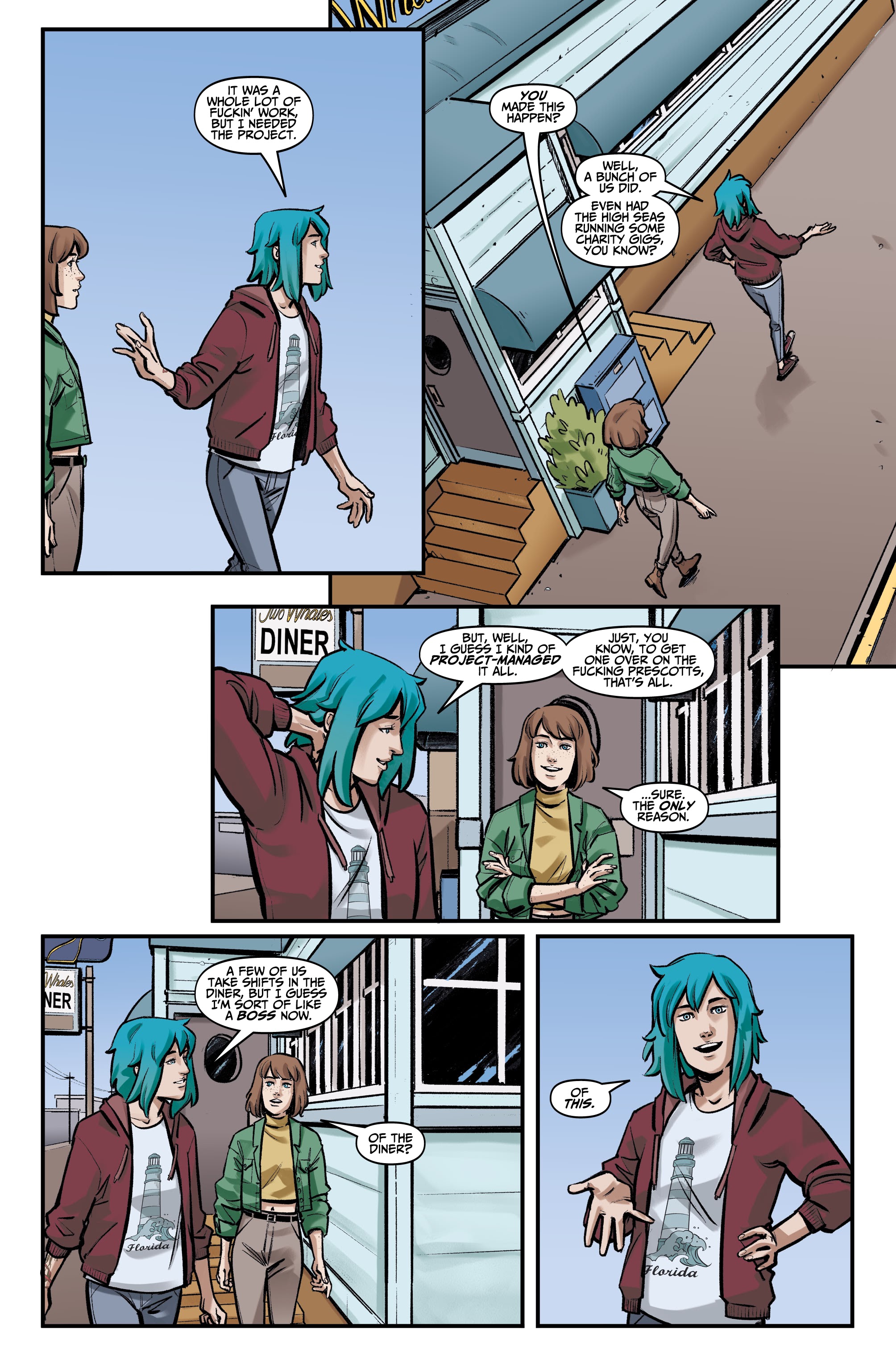 Read online Life is Strange: Settling Dust comic -  Issue #3 - 14