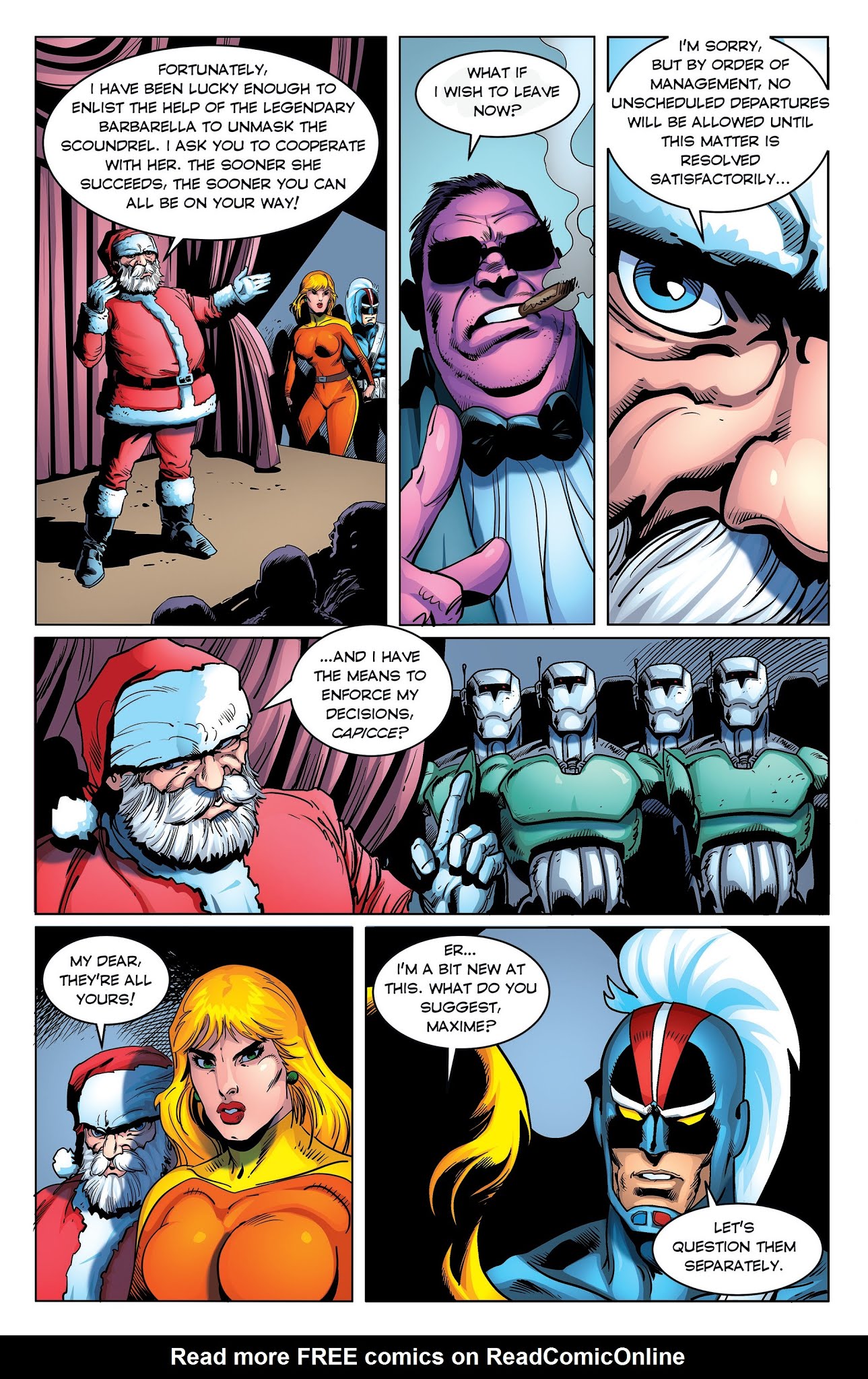 Read online Barbarella Holiday Special comic -  Issue # Full - 13