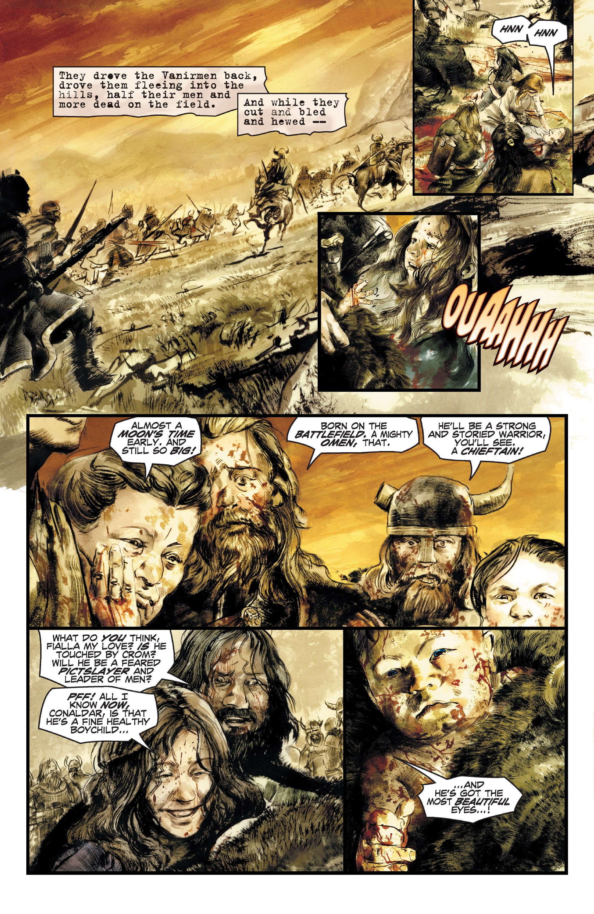 Read online Conan Chronicles Epic Collection comic -  Issue # TPB Out of the Darksome Hills (Part 2) - 84