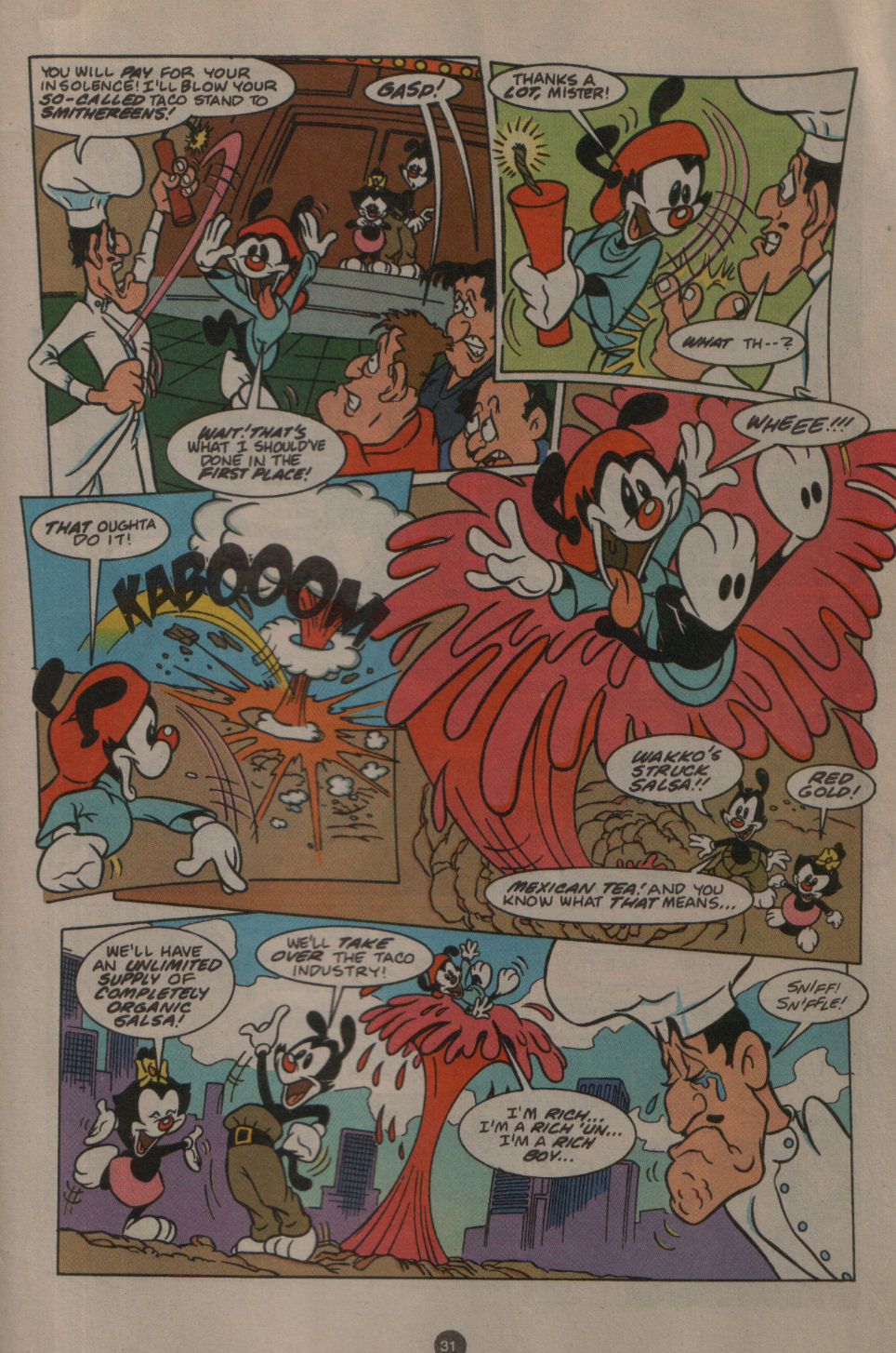 Read online Animaniacs comic -  Issue #20 - 24