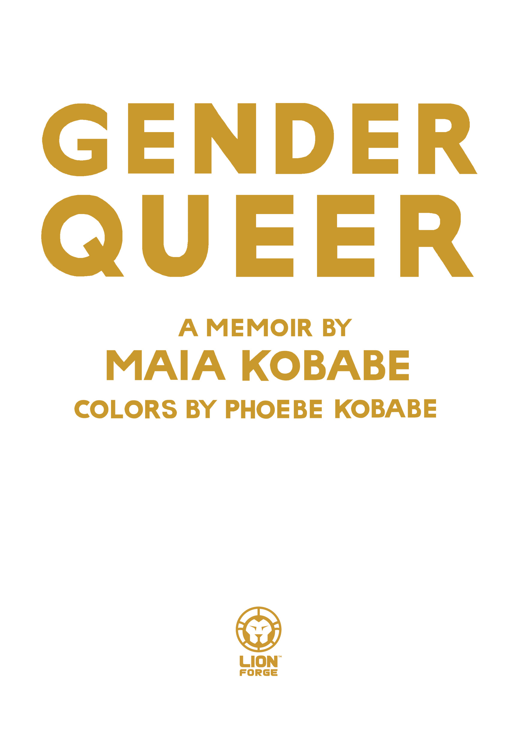 Read online Gender Queer: A Memoir comic -  Issue # TPB (Part 1) - 2