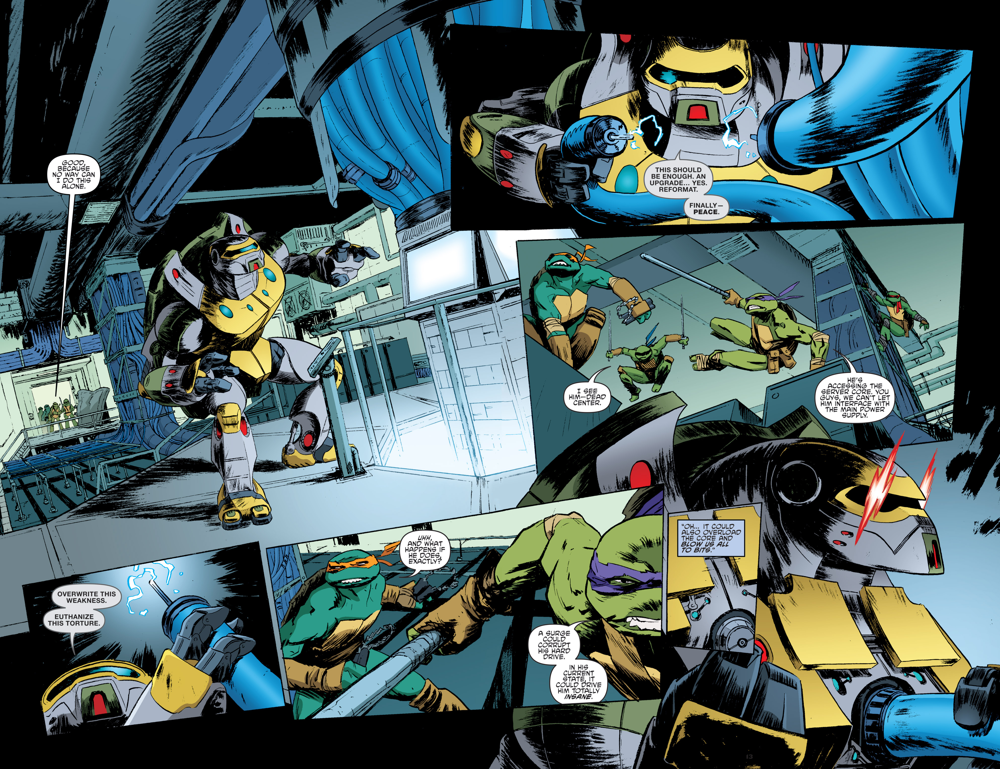 Read online Teenage Mutant Ninja Turtles Universe comic -  Issue #8 - 14