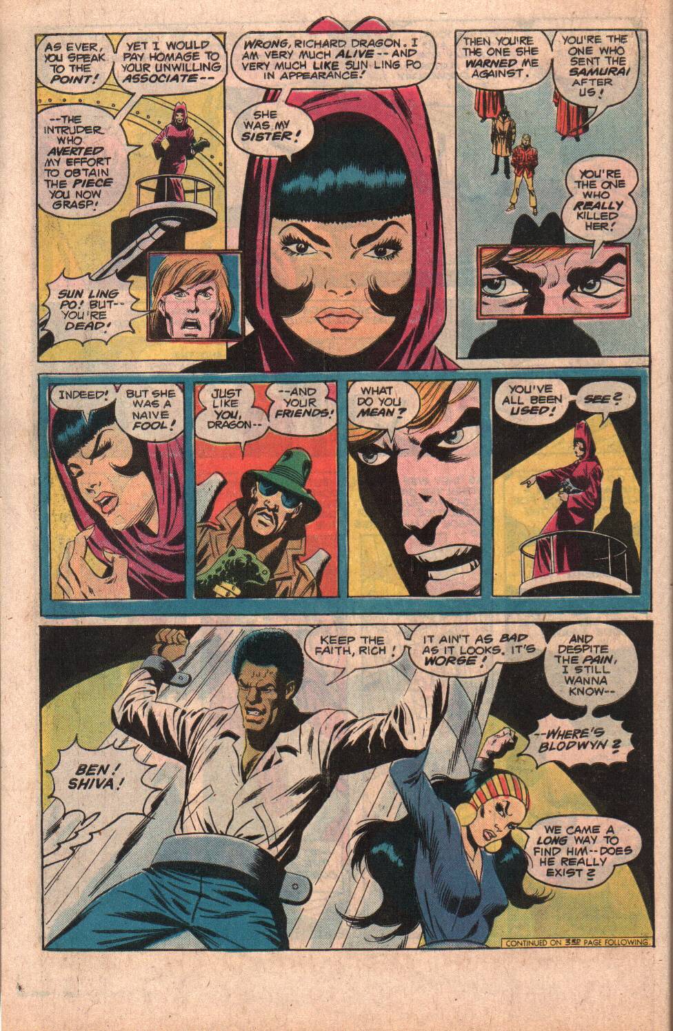 Read online Richard Dragon, Kung-Fu Fighter comic -  Issue #12 - 22