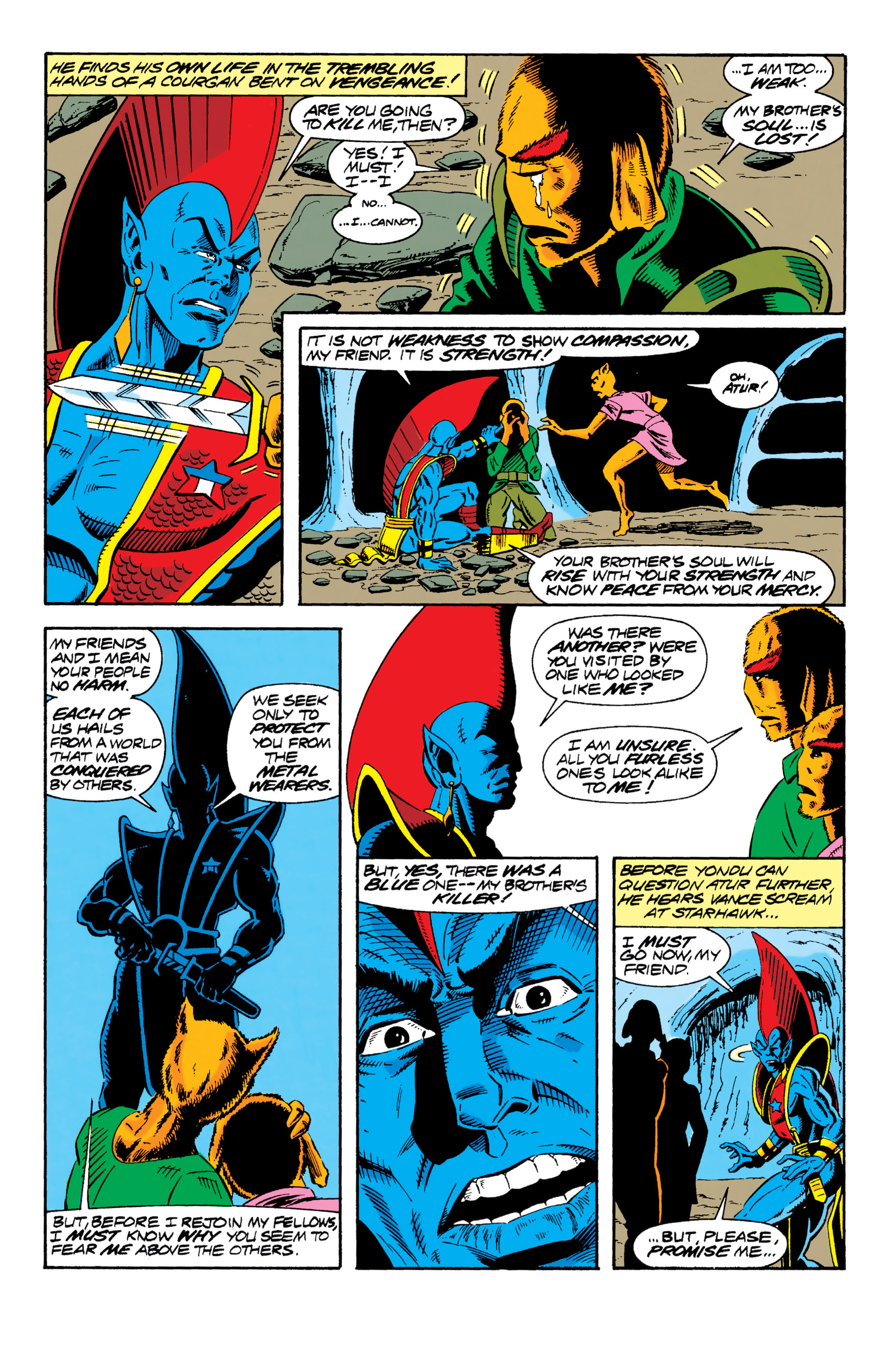 Read online Guardians of the Galaxy (1990) comic -  Issue # _TPB Guardians of the Galaxy by Jim Valentino 1 (Part 1) - 54