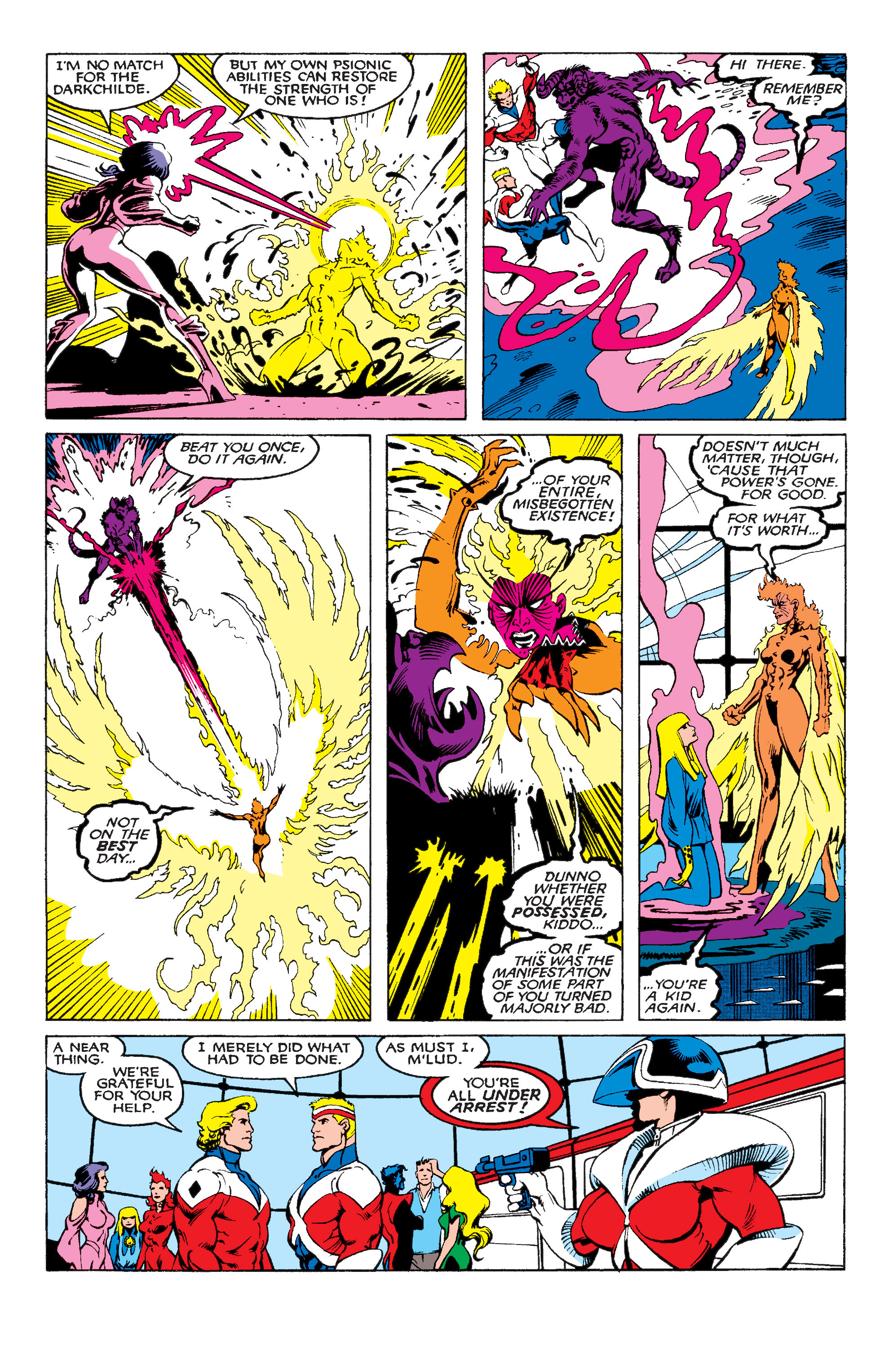 Read online Excalibur (1988) comic -  Issue #23 - 22