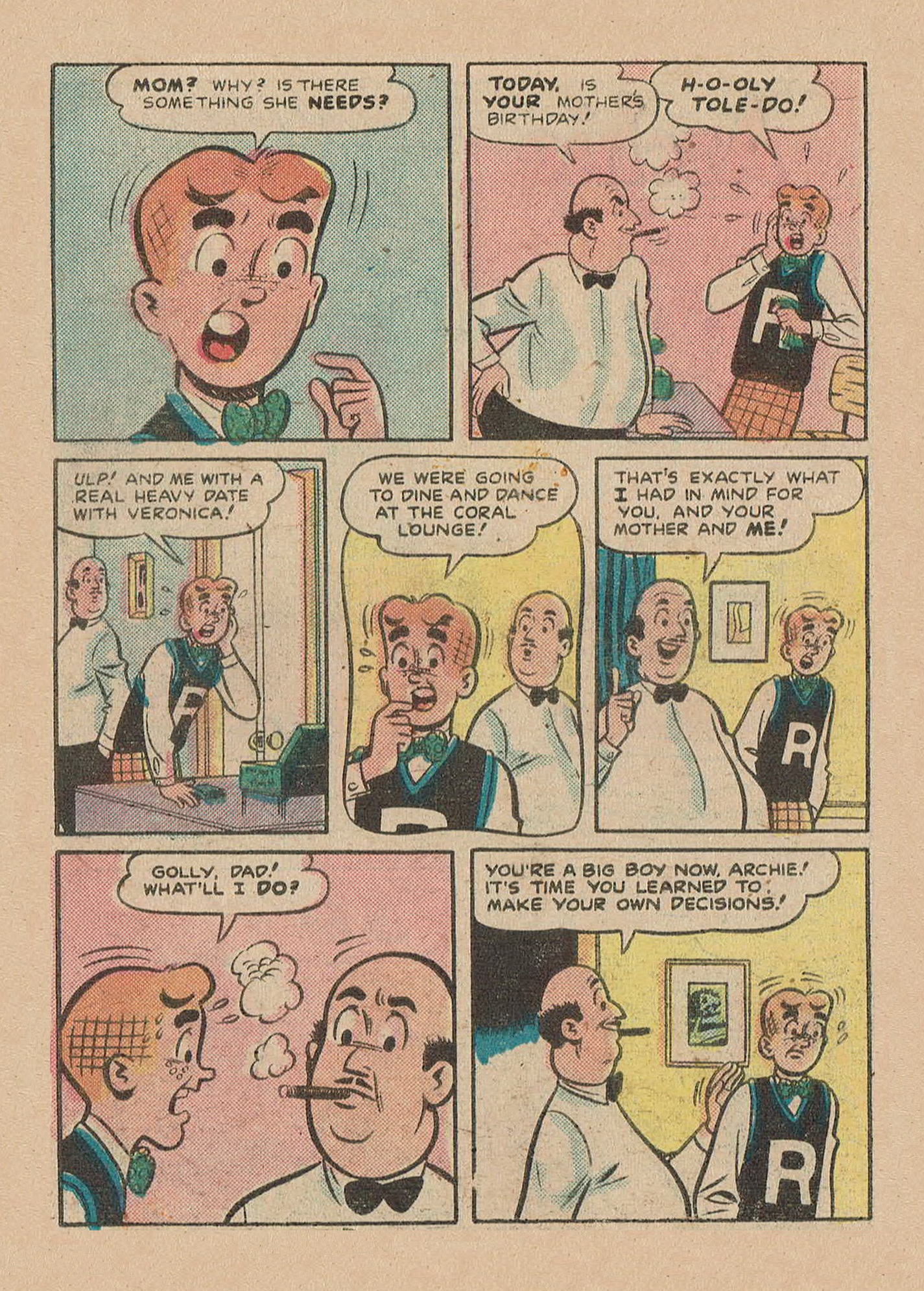 Read online Archie Digest Magazine comic -  Issue #41 - 122