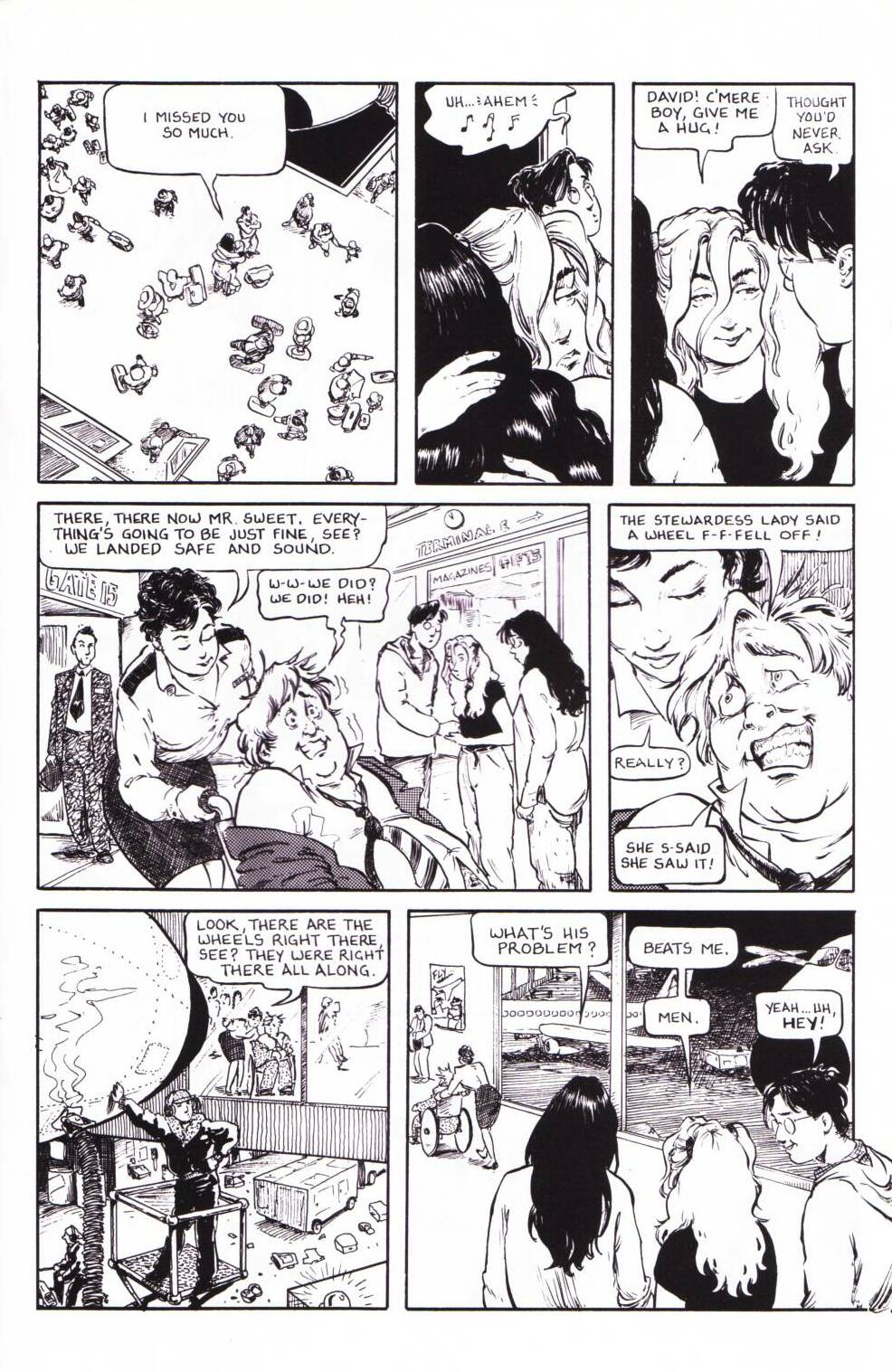 Read online Strangers in Paradise (1994) comic -  Issue #1 - 12