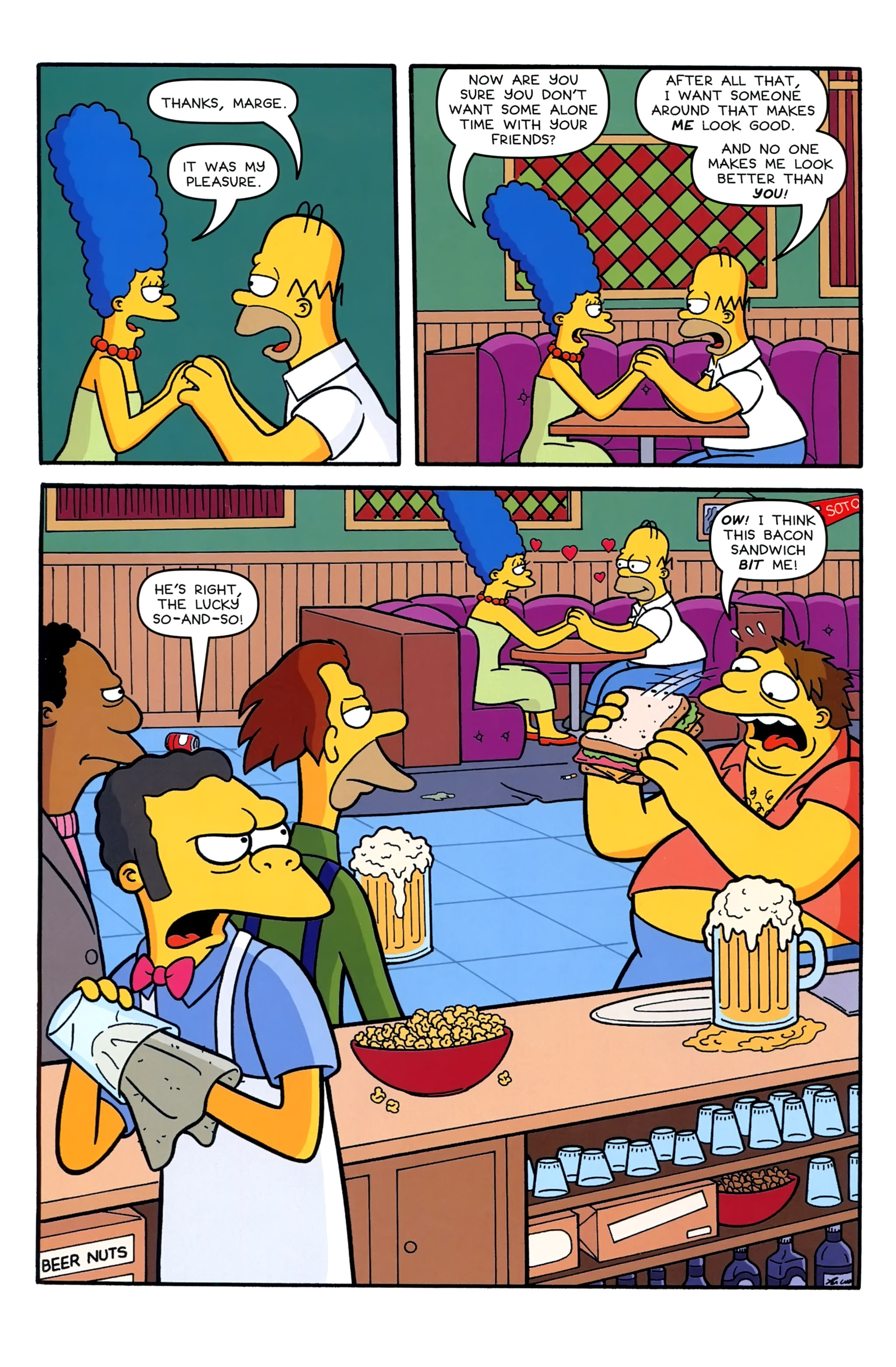 Read online Simpsons Comics comic -  Issue #219 - 24