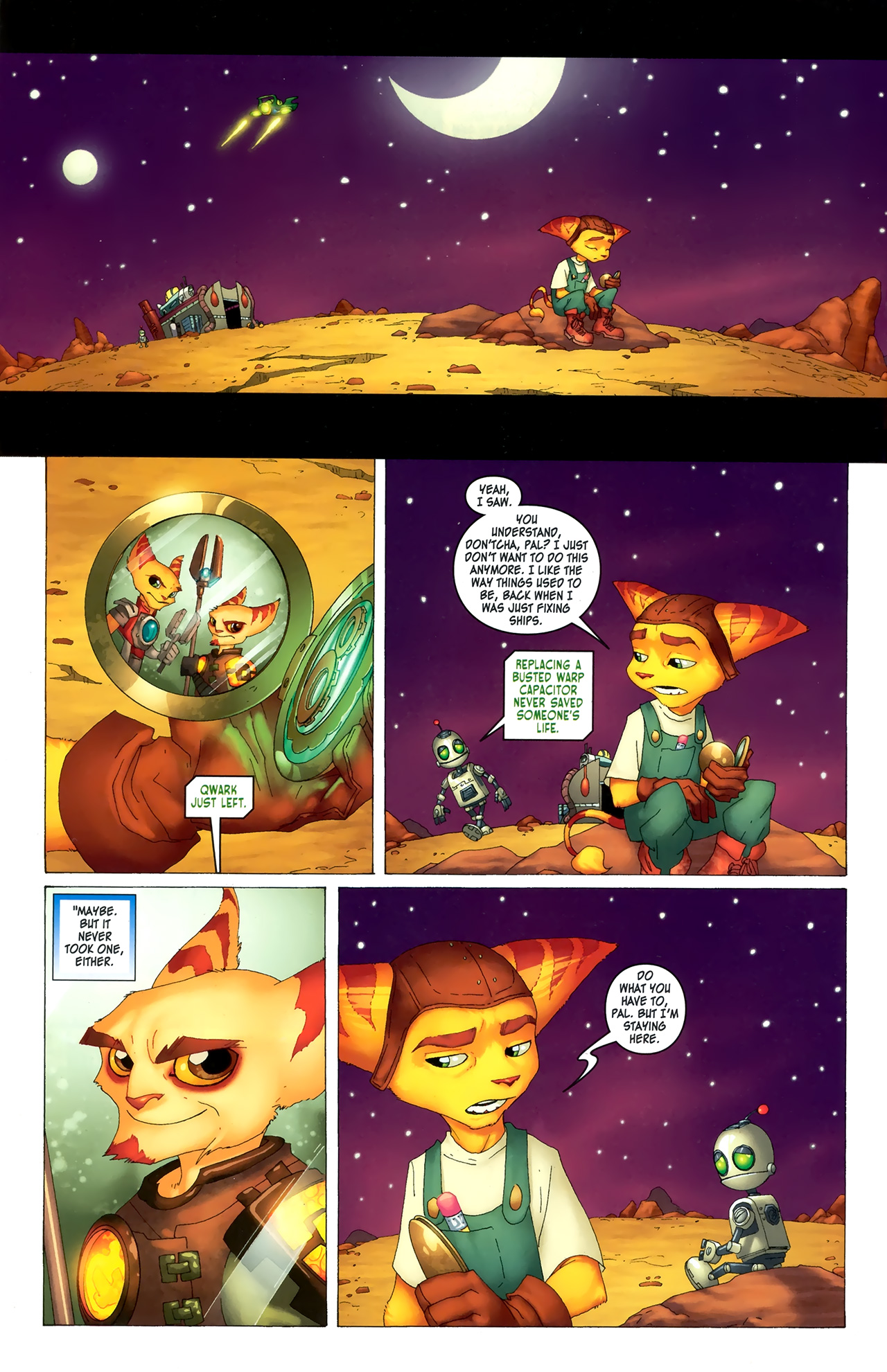 Read online Ratchet & Clank comic -  Issue #1 - 9