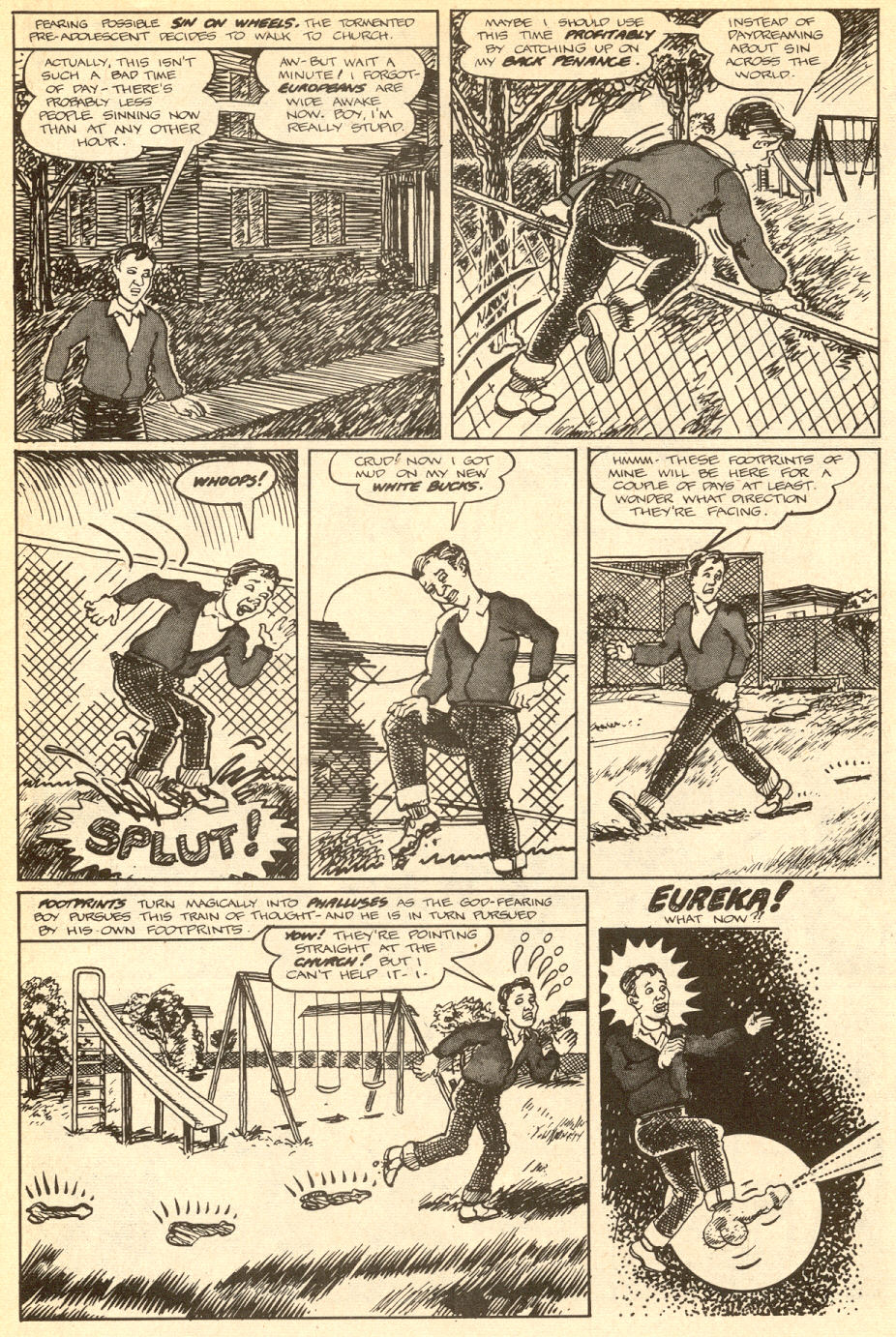 Read online Binky Brown Meets the Holy Virgin Mary comic -  Issue # Full - 34