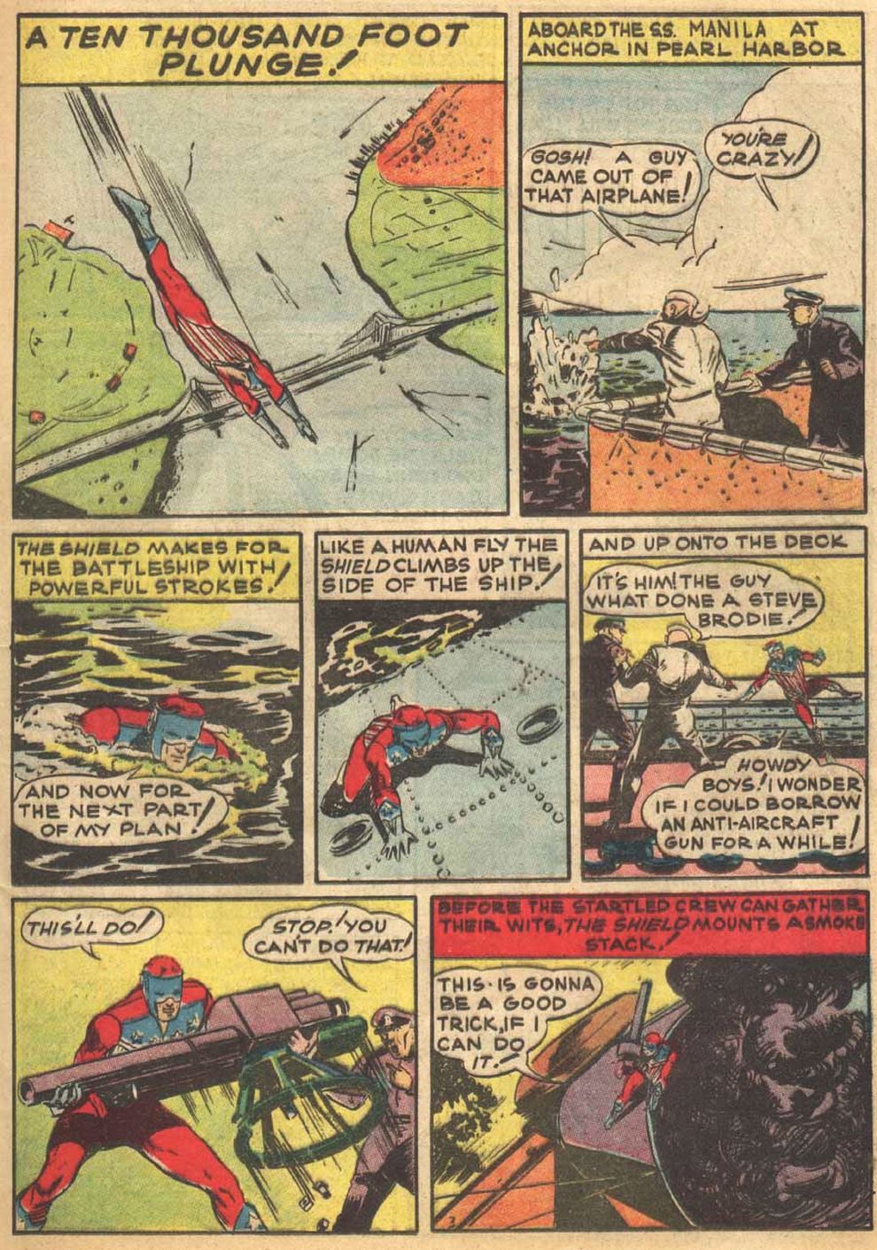 Read online Pep Comics comic -  Issue #4 - 5