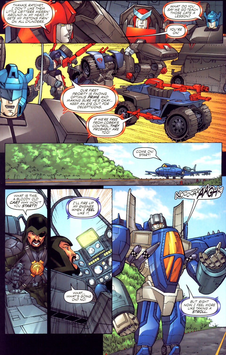 Read online G.I. Joe vs. The Transformers comic -  Issue #4 - 10