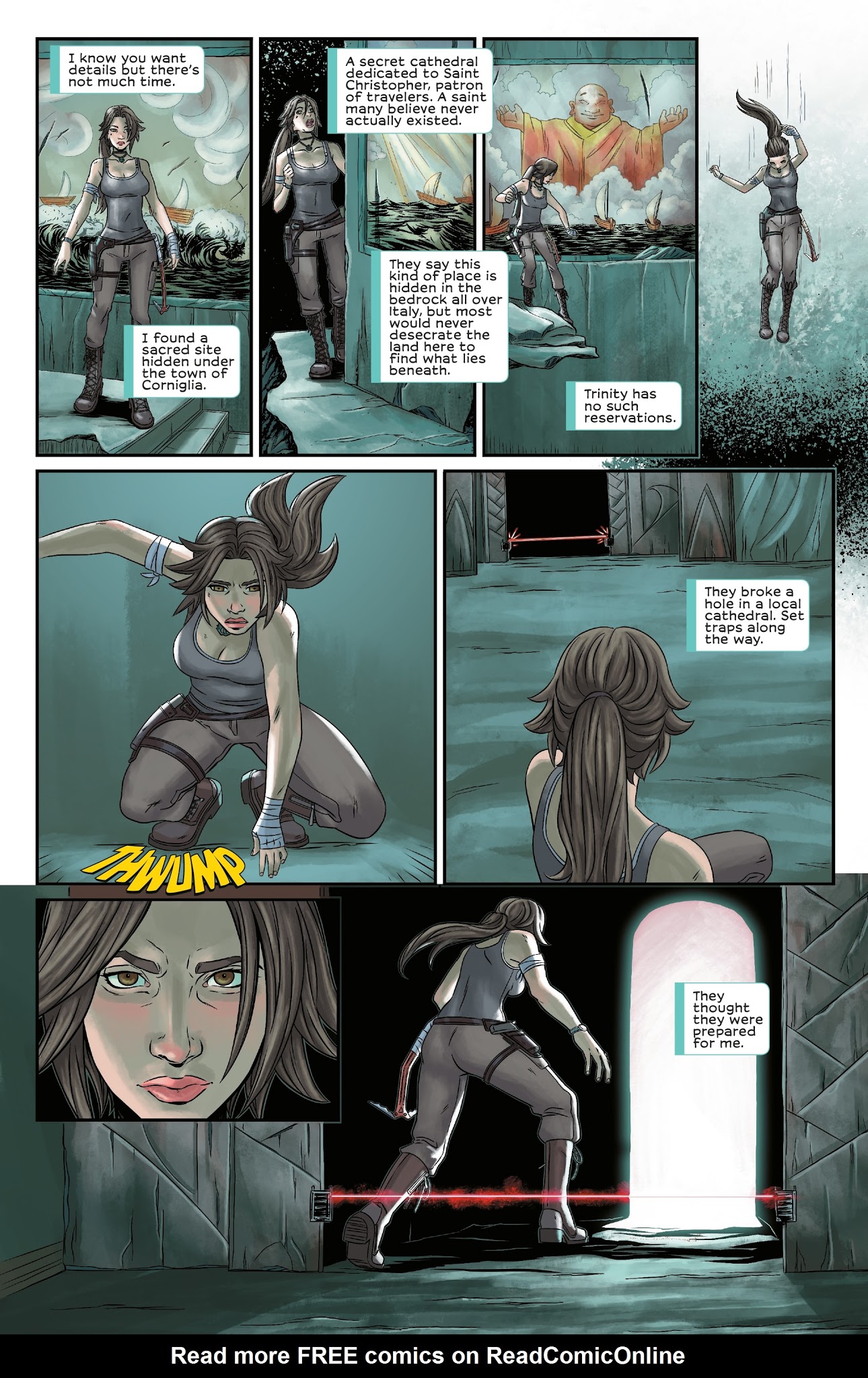 Read online Tomb Raider: Survivor's Crusade comic -  Issue #1 - 8