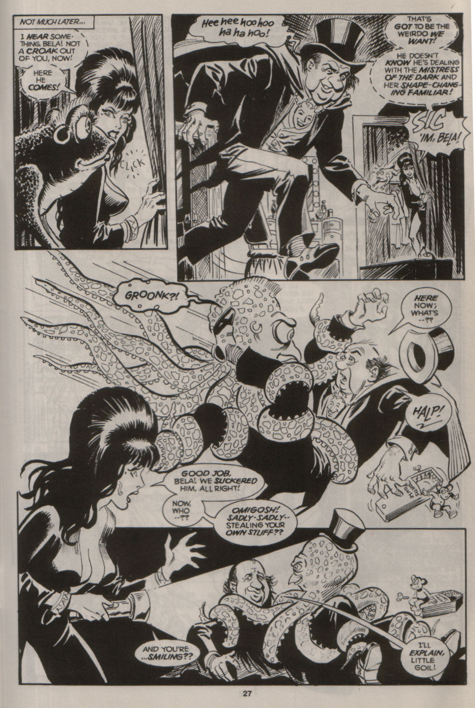 Read online Elvira, Mistress of the Dark comic -  Issue #15 - 26