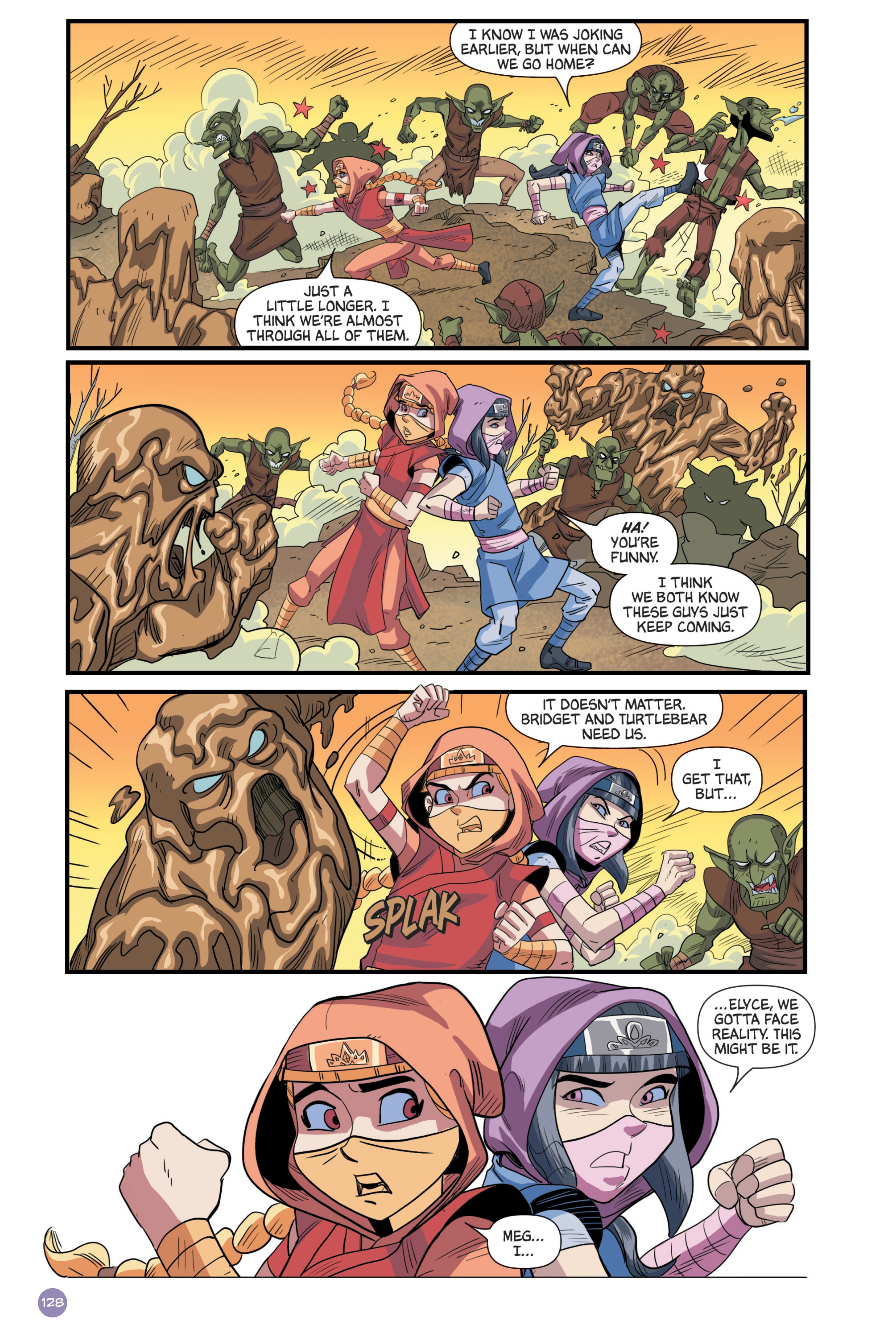 Read online Princess Ninjas comic -  Issue # TPB - 129