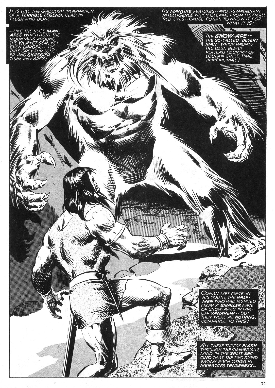 Read online The Savage Sword Of Conan comic -  Issue #32 - 21