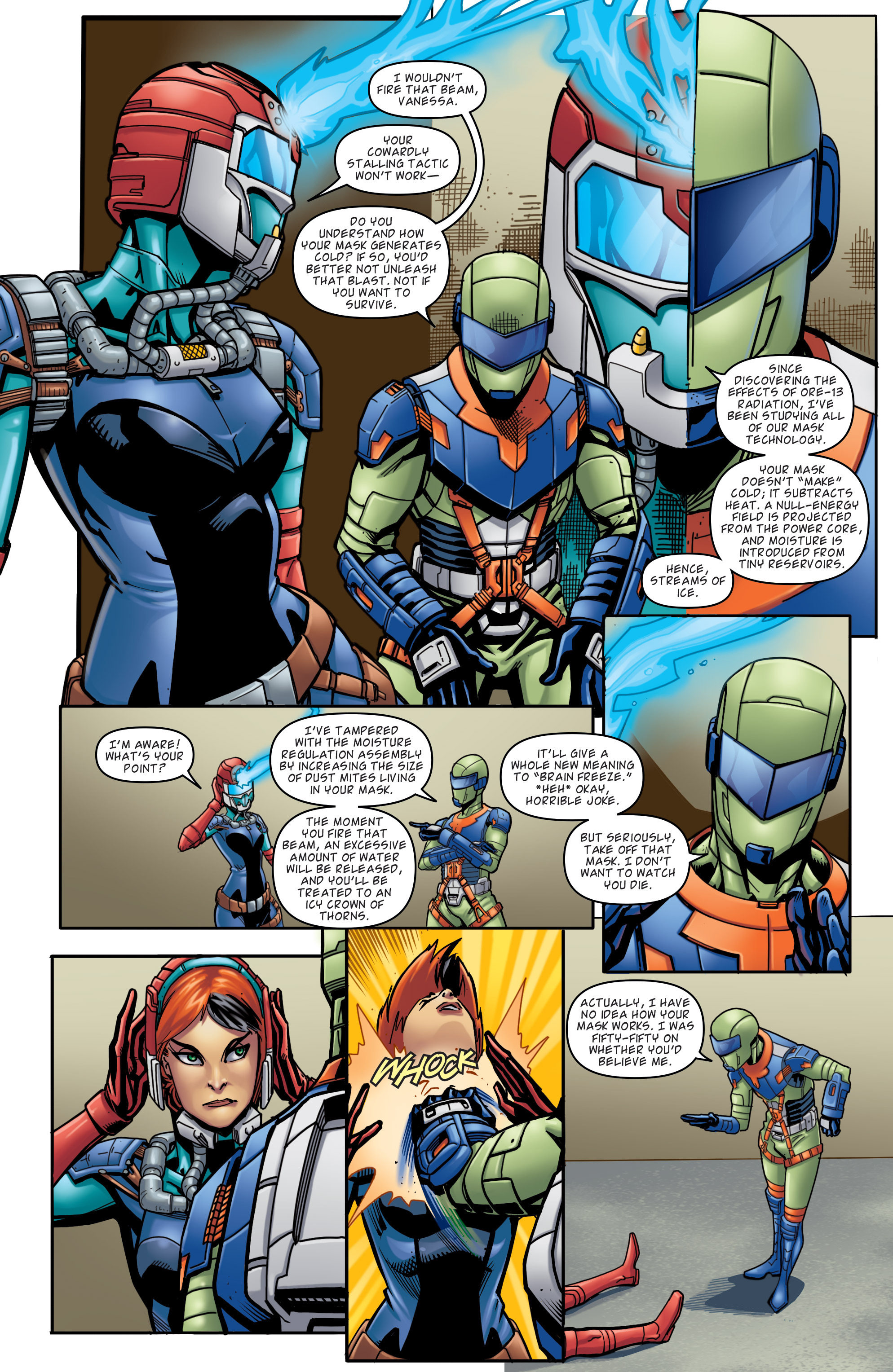 Read online M.A.S.K.: Mobile Armored Strike Kommand comic -  Issue #5 - 16