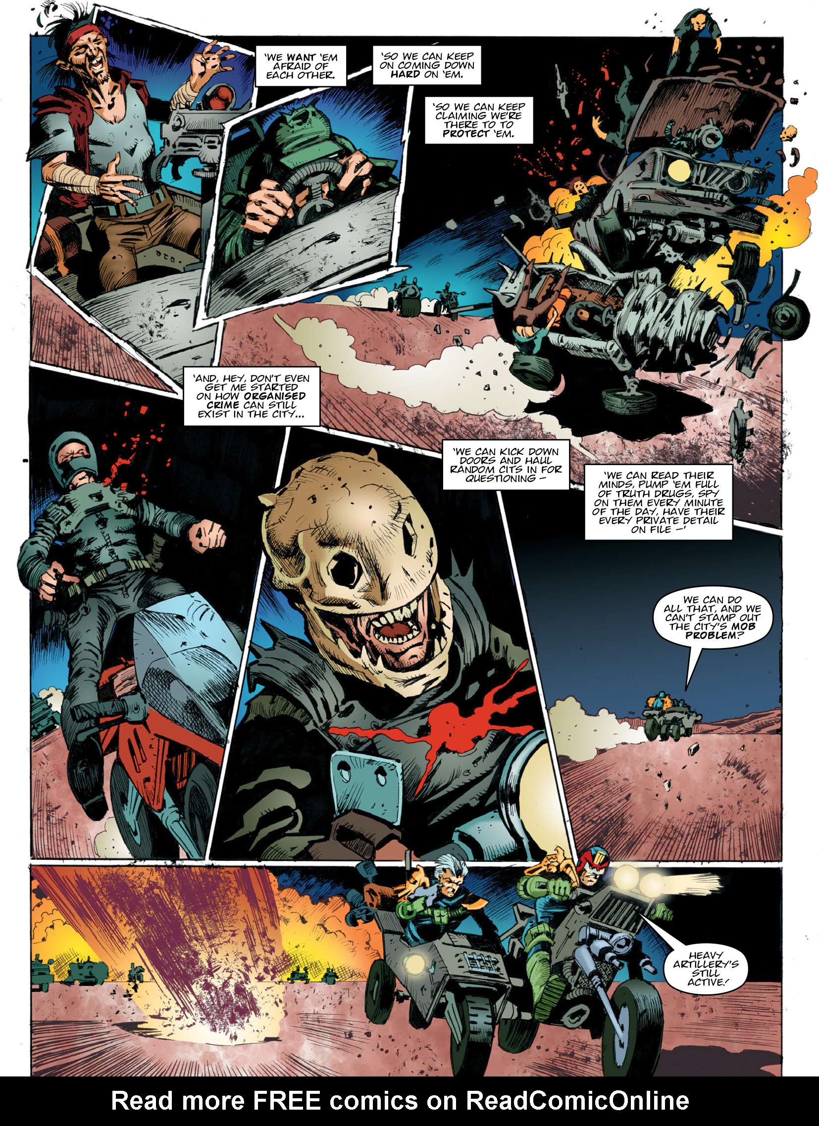 Read online Judge Dredd Megazine (Vol. 5) comic -  Issue #408 - 12