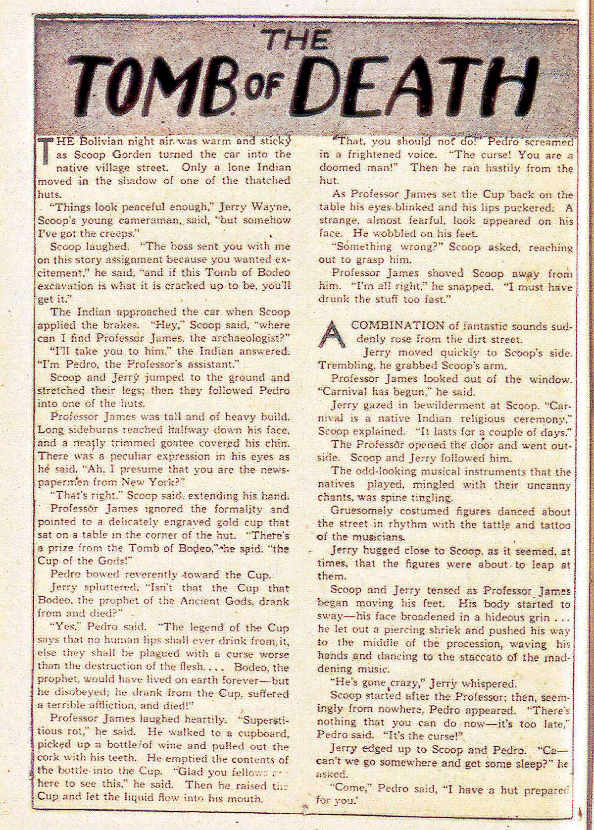 Read online Captain America Comics comic -  Issue #32 - 32