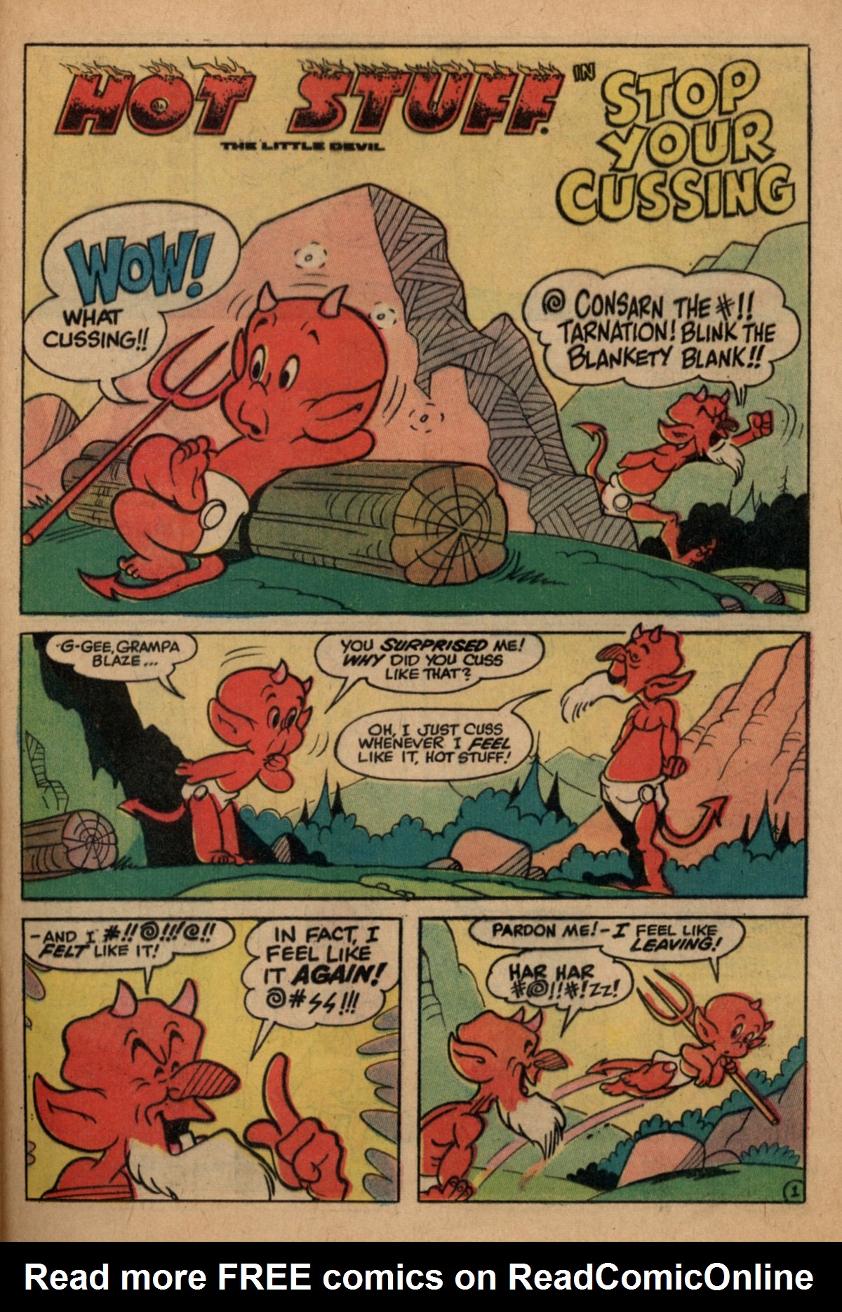 Read online Hot Stuff, the Little Devil comic -  Issue #87 - 21