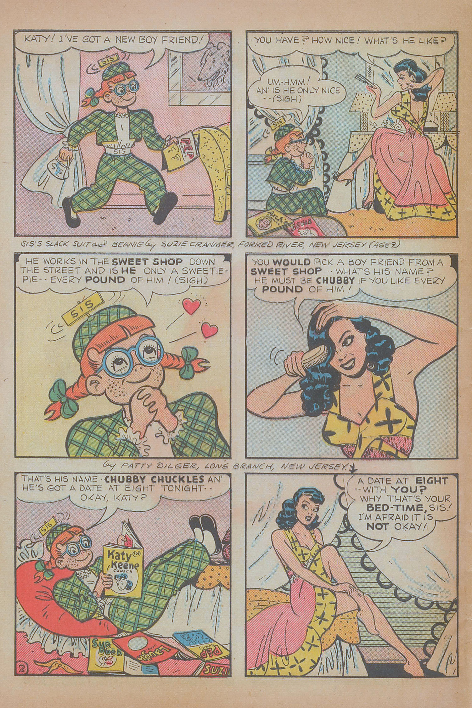 Read online Katy Keene (1949) comic -  Issue #4 - 4
