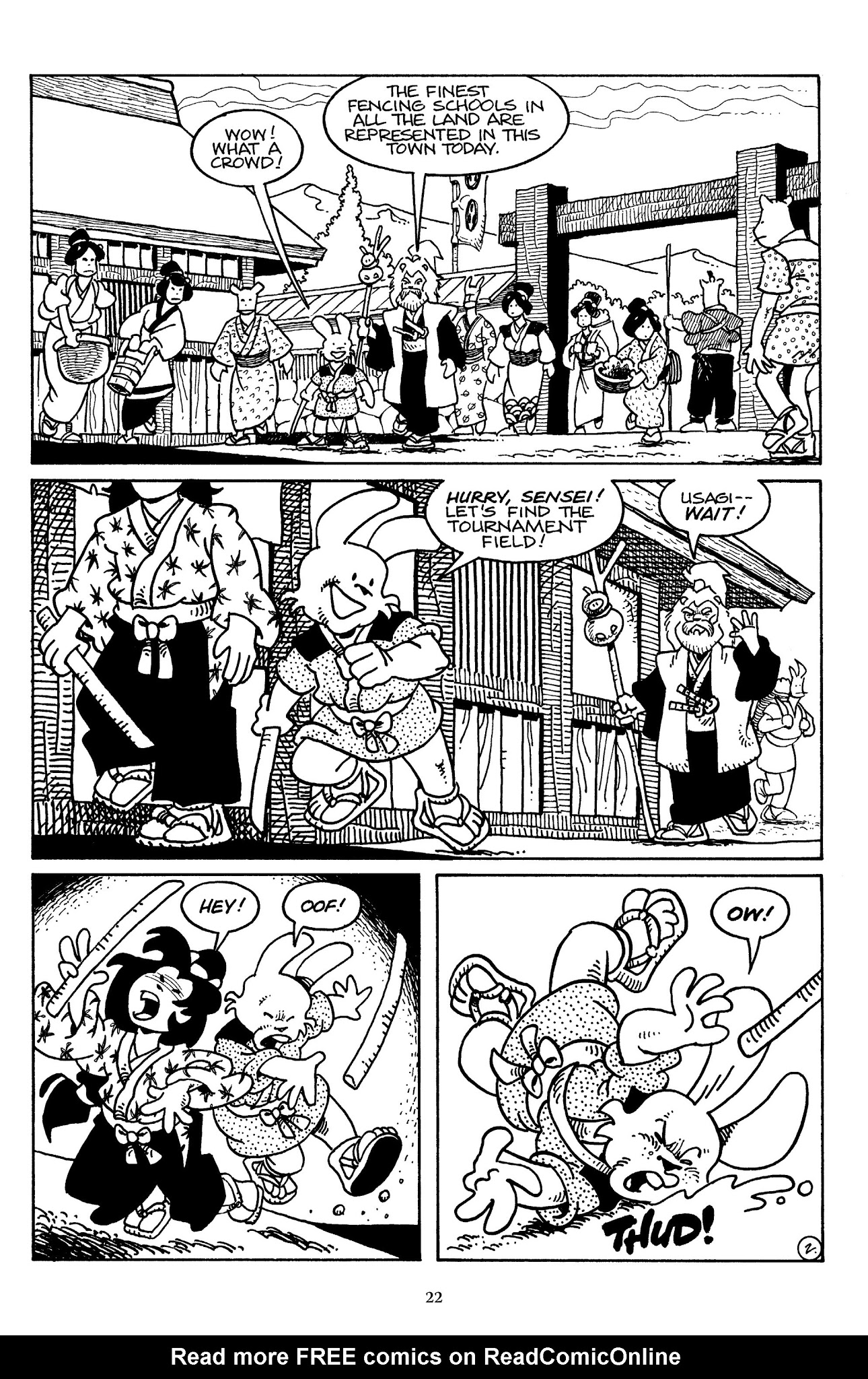 Read online The Usagi Yojimbo Saga comic -  Issue # TPB 3 - 22