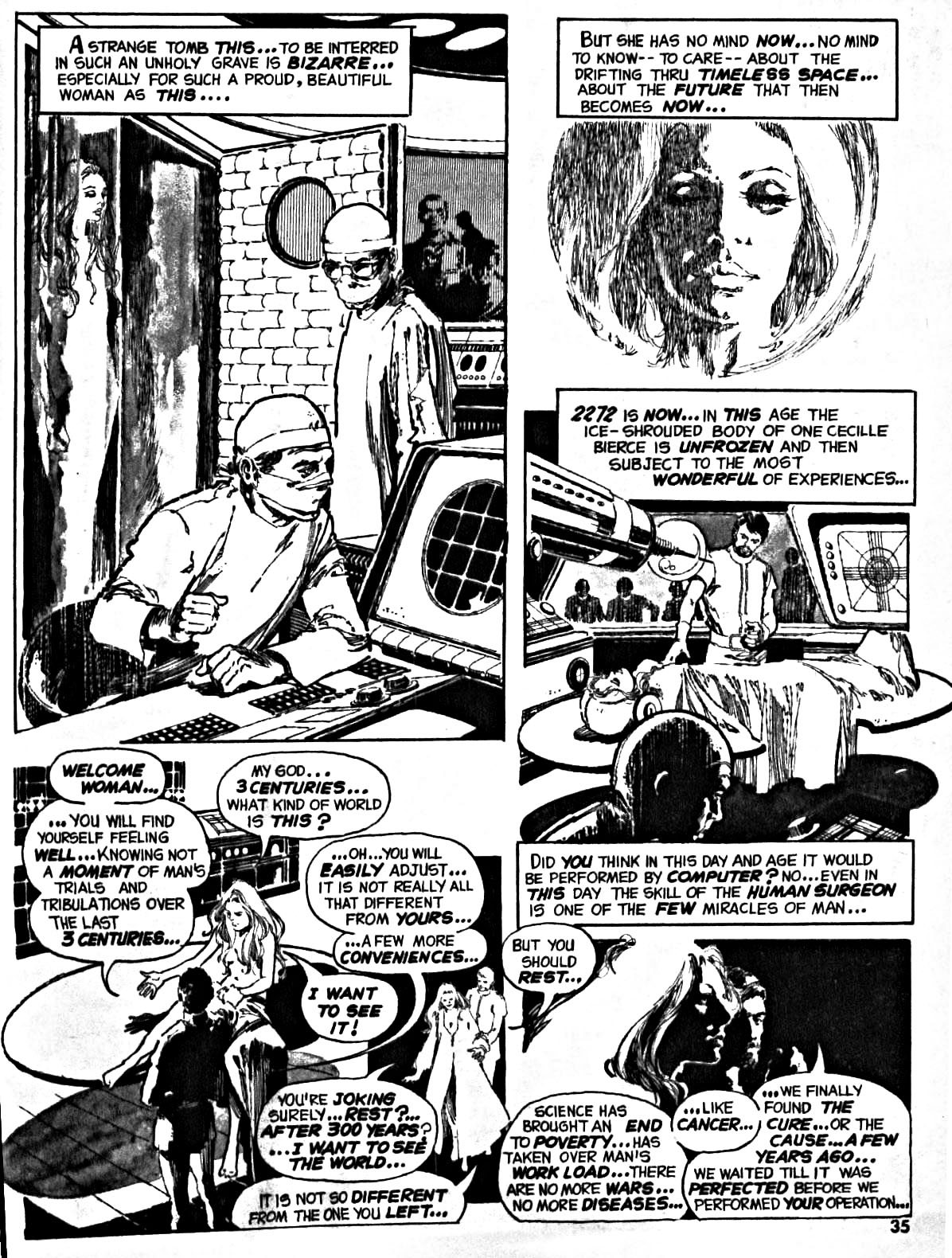 Read online Nightmare (1970) comic -  Issue #9 - 35