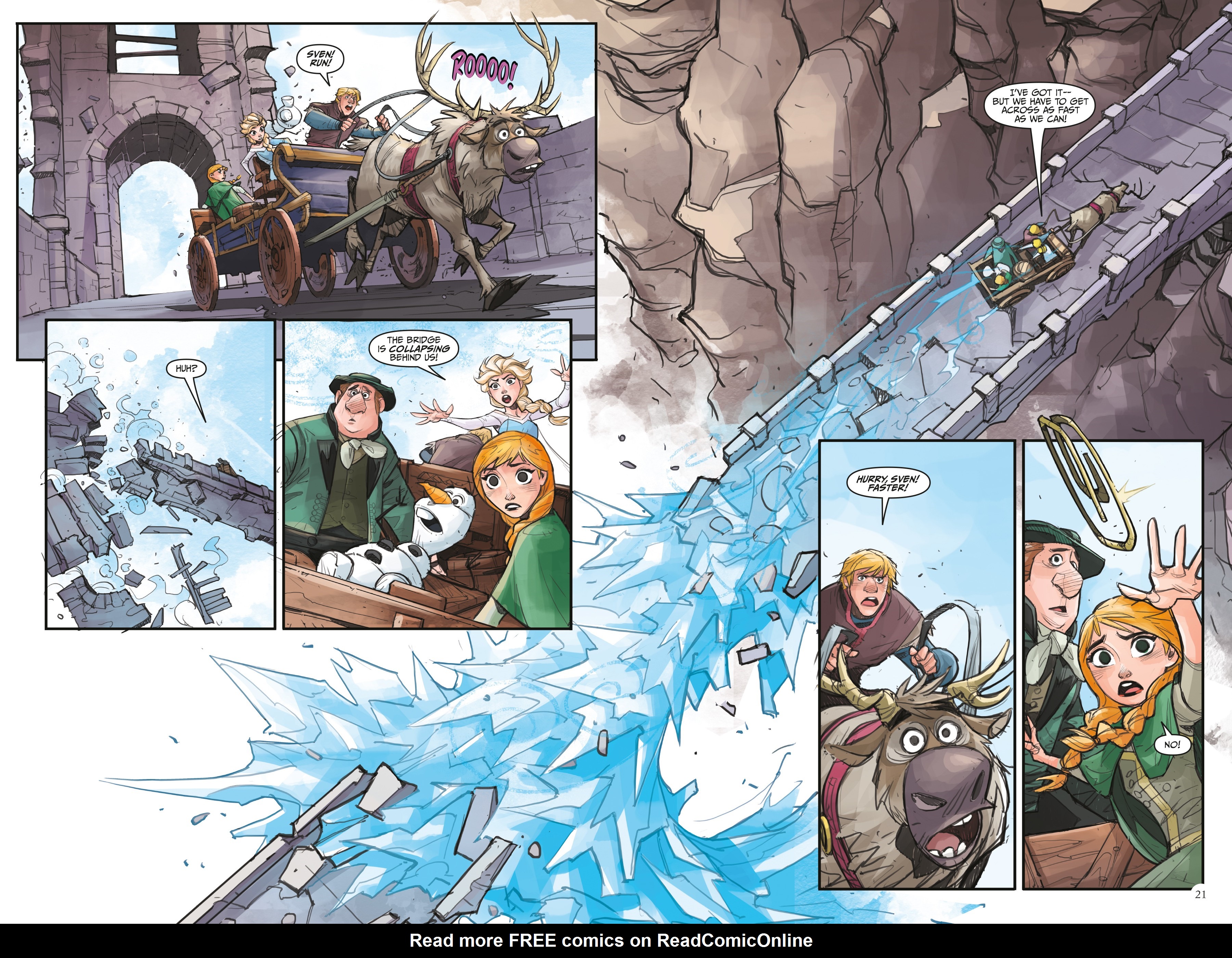Read online Disney Frozen: Reunion Road comic -  Issue # _TPB - 20