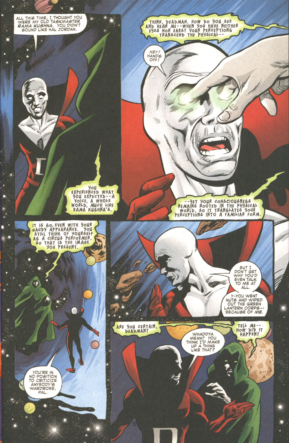 Read online Deadman: Dead Again comic -  Issue #5 - 6