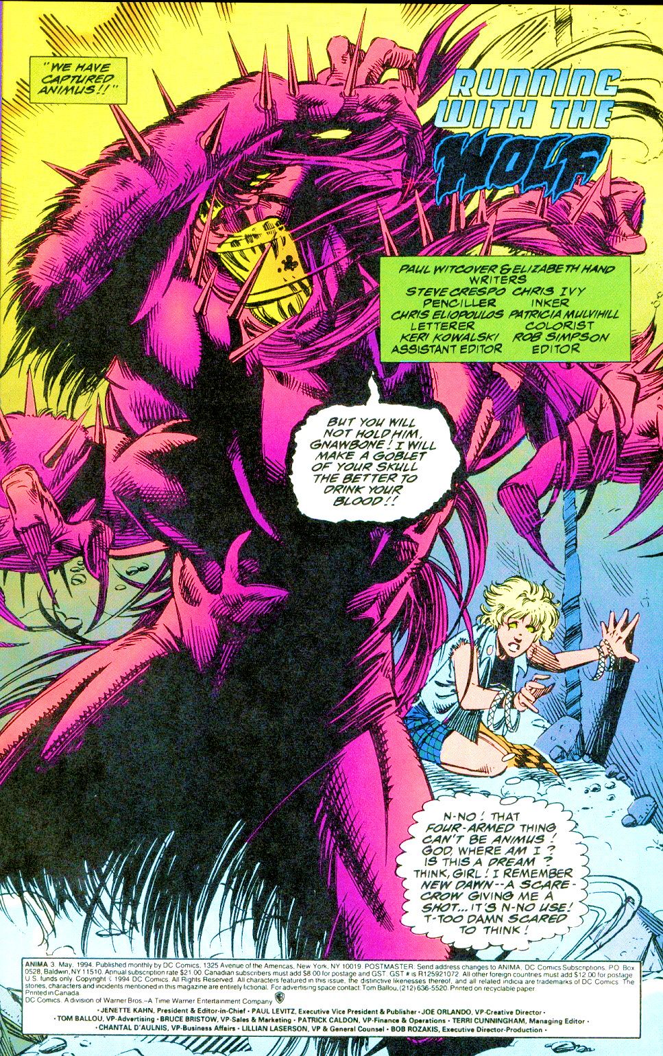 Read online Anima comic -  Issue #3 - 5
