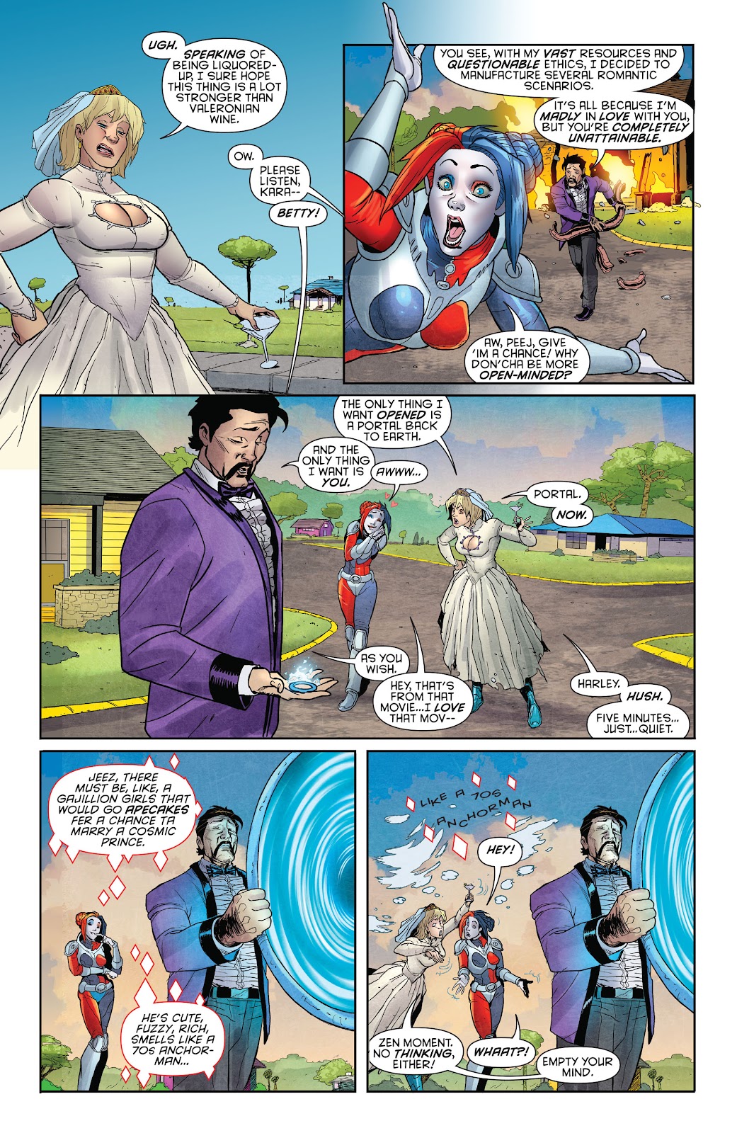 Harley Quinn and Power Girl issue 6 - Page 22