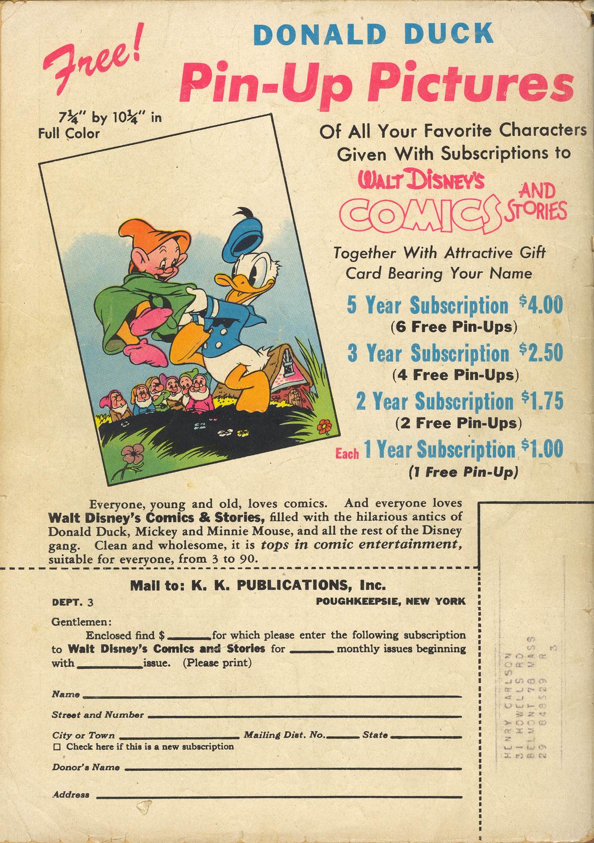 Read online Walt Disney's Comics and Stories comic -  Issue #78 - 52